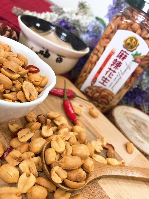 【達人傳家】麻辣花生（270克/罐）全素