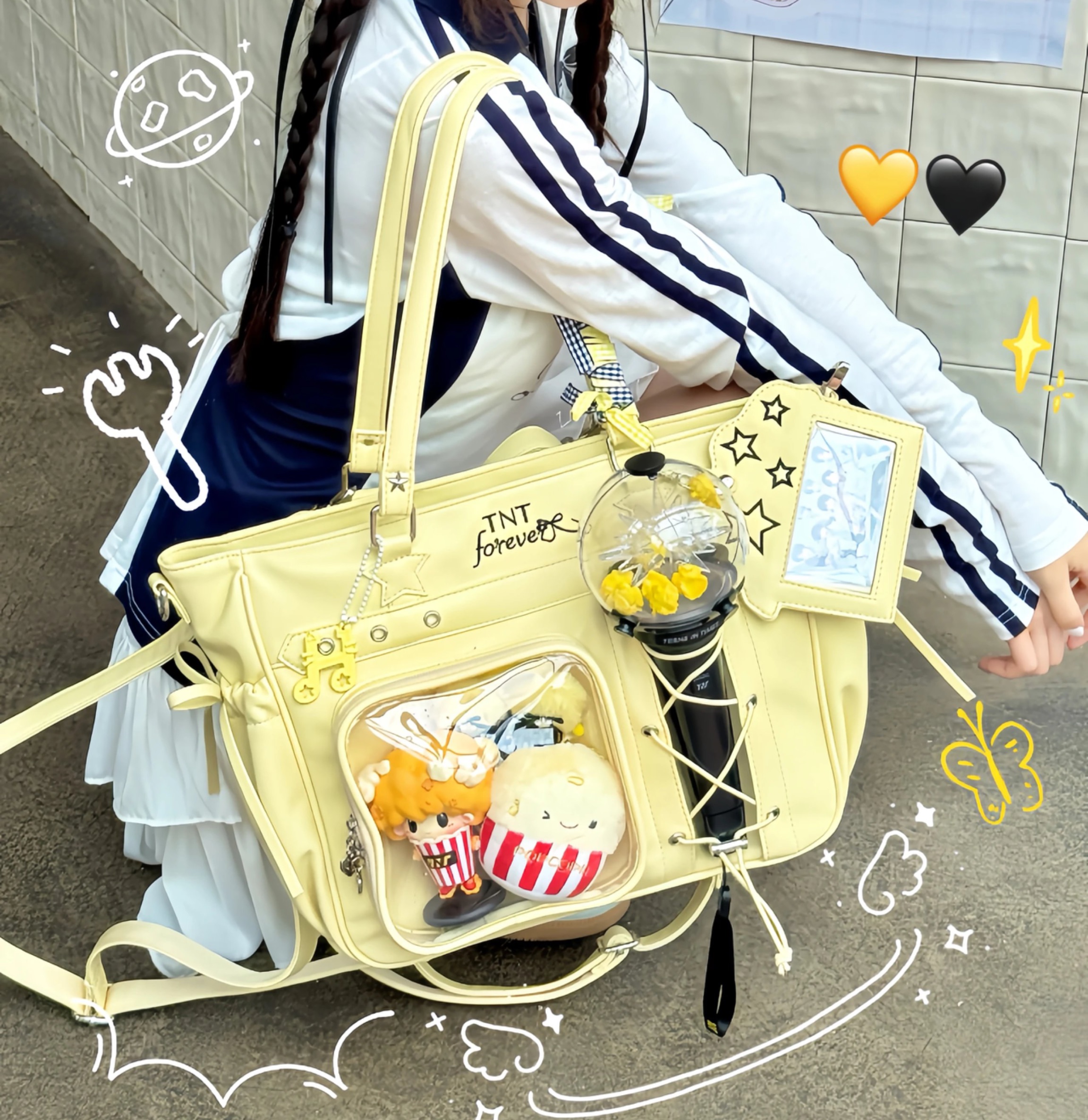 【時代少年團20cm藏燈牌應援棒痛包👜】