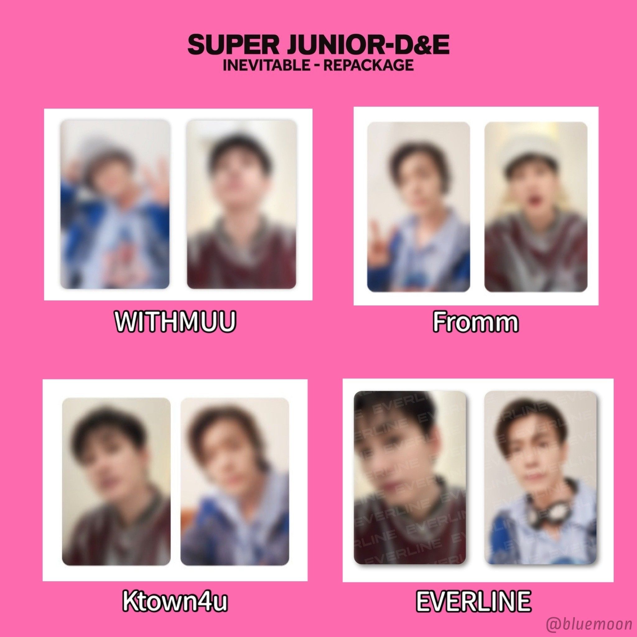 SJ D＆E [INEVITABLE]後續專韓國通路