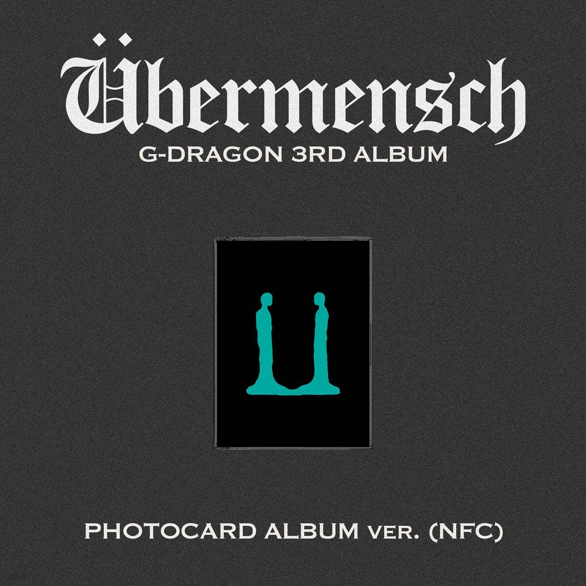 GD-3RD ALBUM [Übermensch][PHOTOCARD ALBUM ver.]（NFC）
