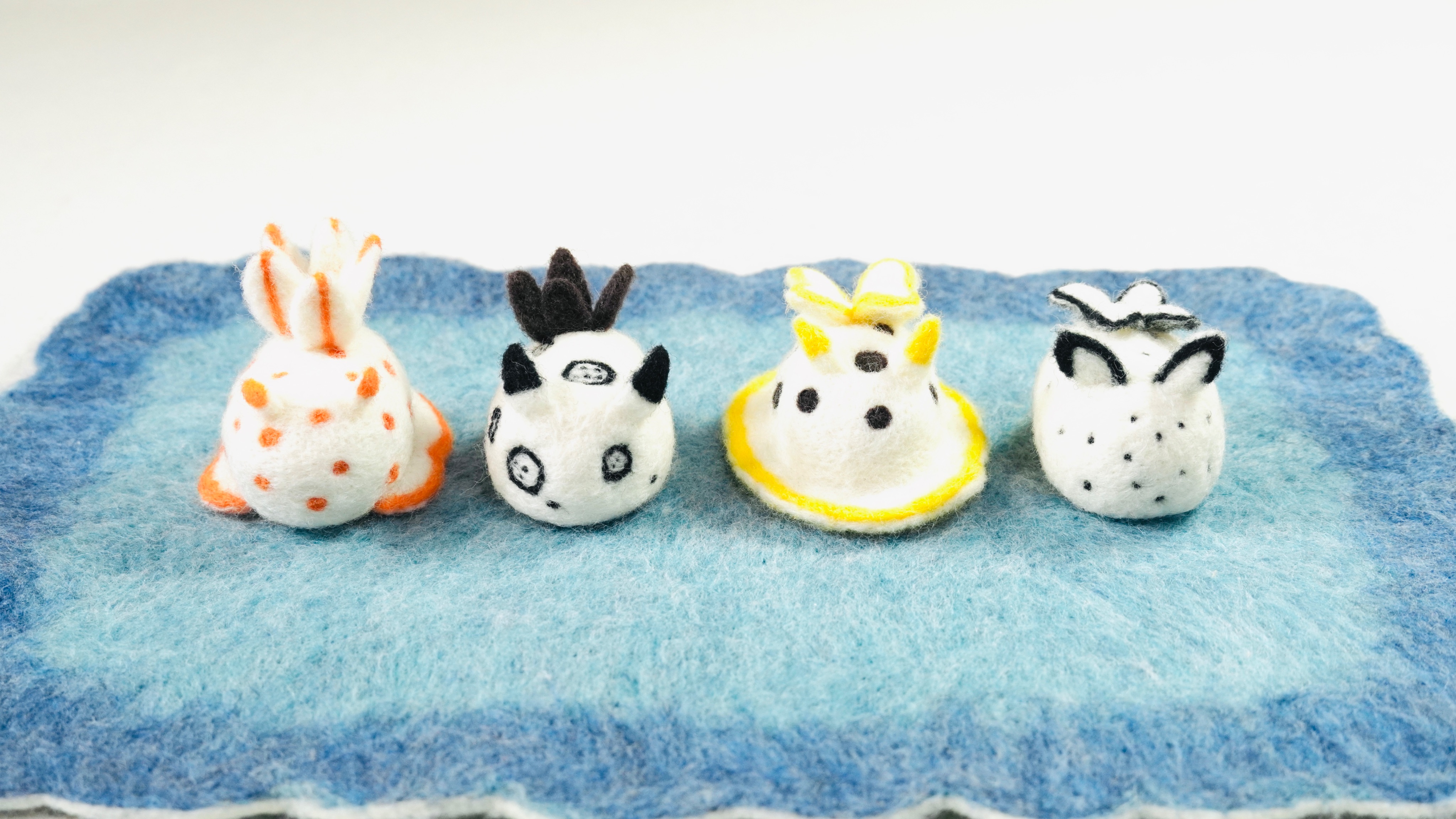 點點海蛞蝓系列羊毛氈擺飾