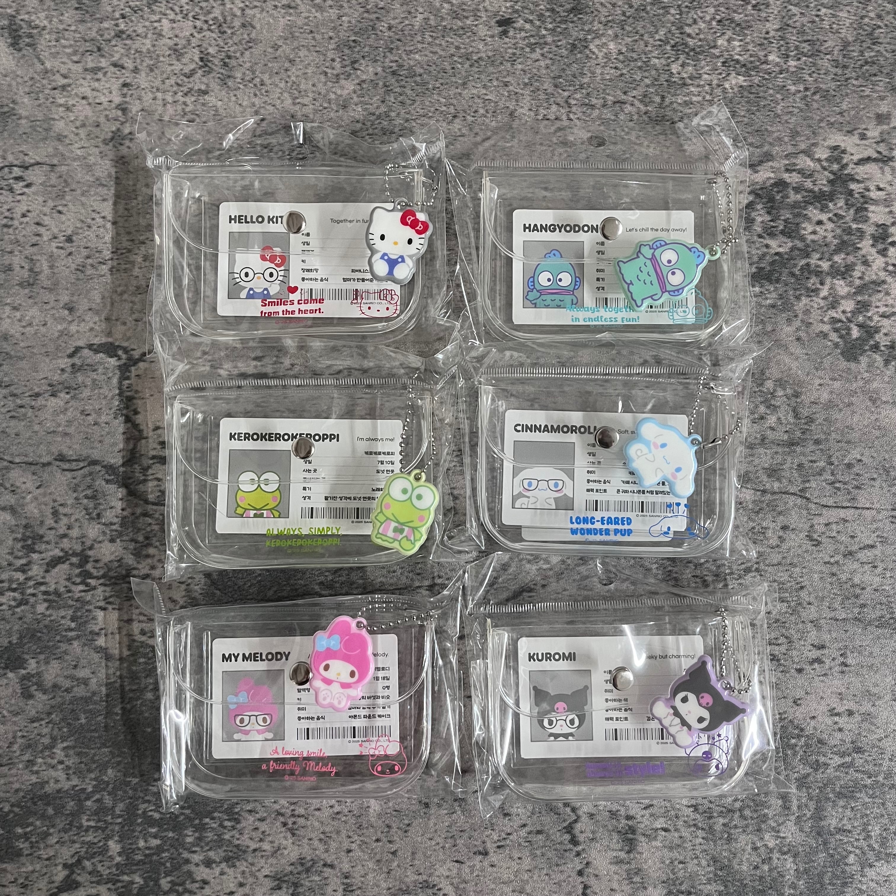 【現貨加購專區】韓國三麗鷗透明卡包（購買任一商品即可加購，也可購買兩樣以上加購區商品，勿單獨下單一個）