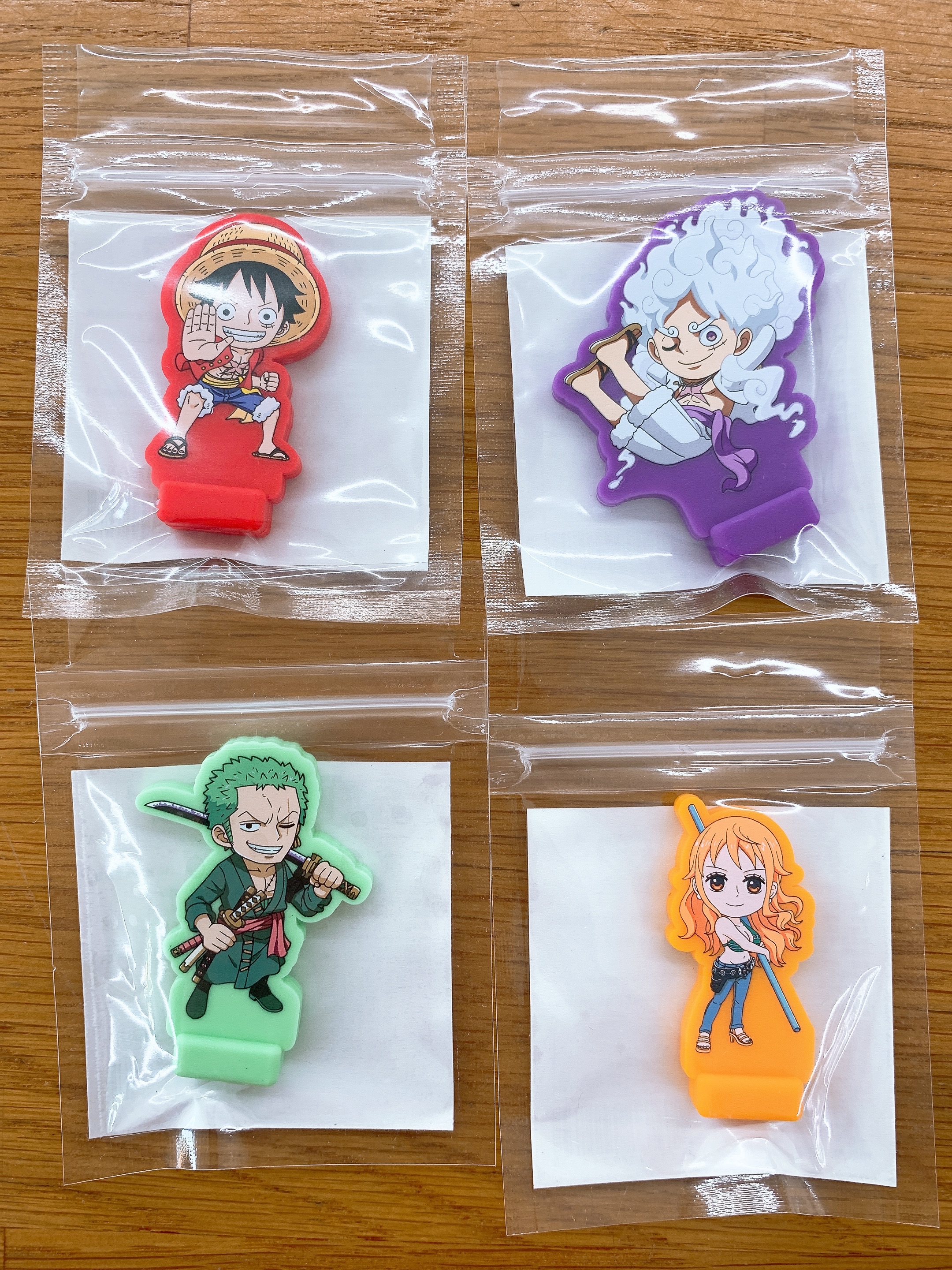 海賊王 矽膠杯塞 魯夫 五檔 索隆 娜美