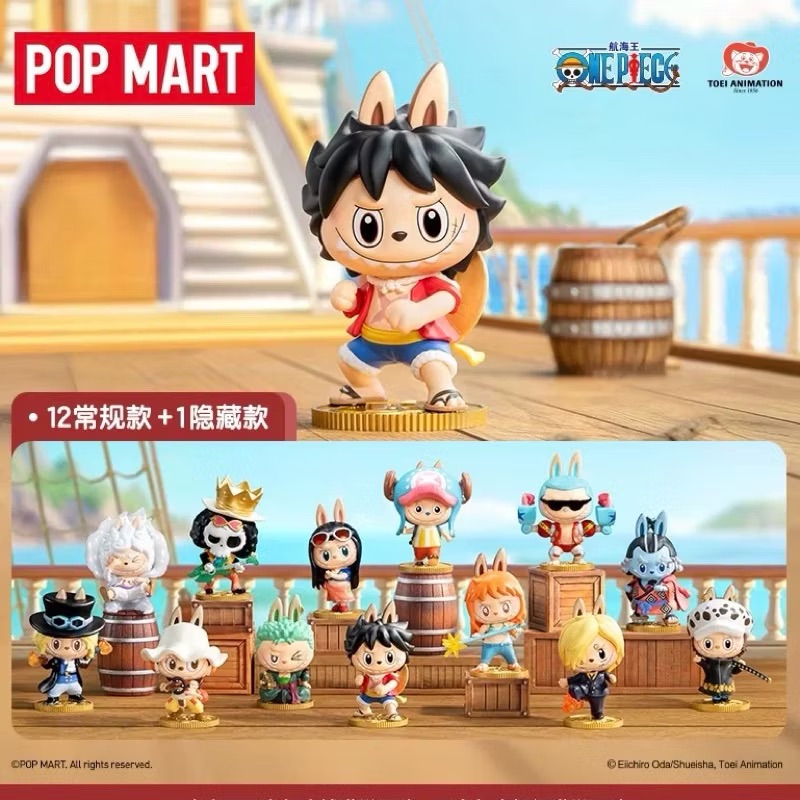 泡泡瑪特 LABUBU 航海王 POPMART 海賊王 喬巴 羅