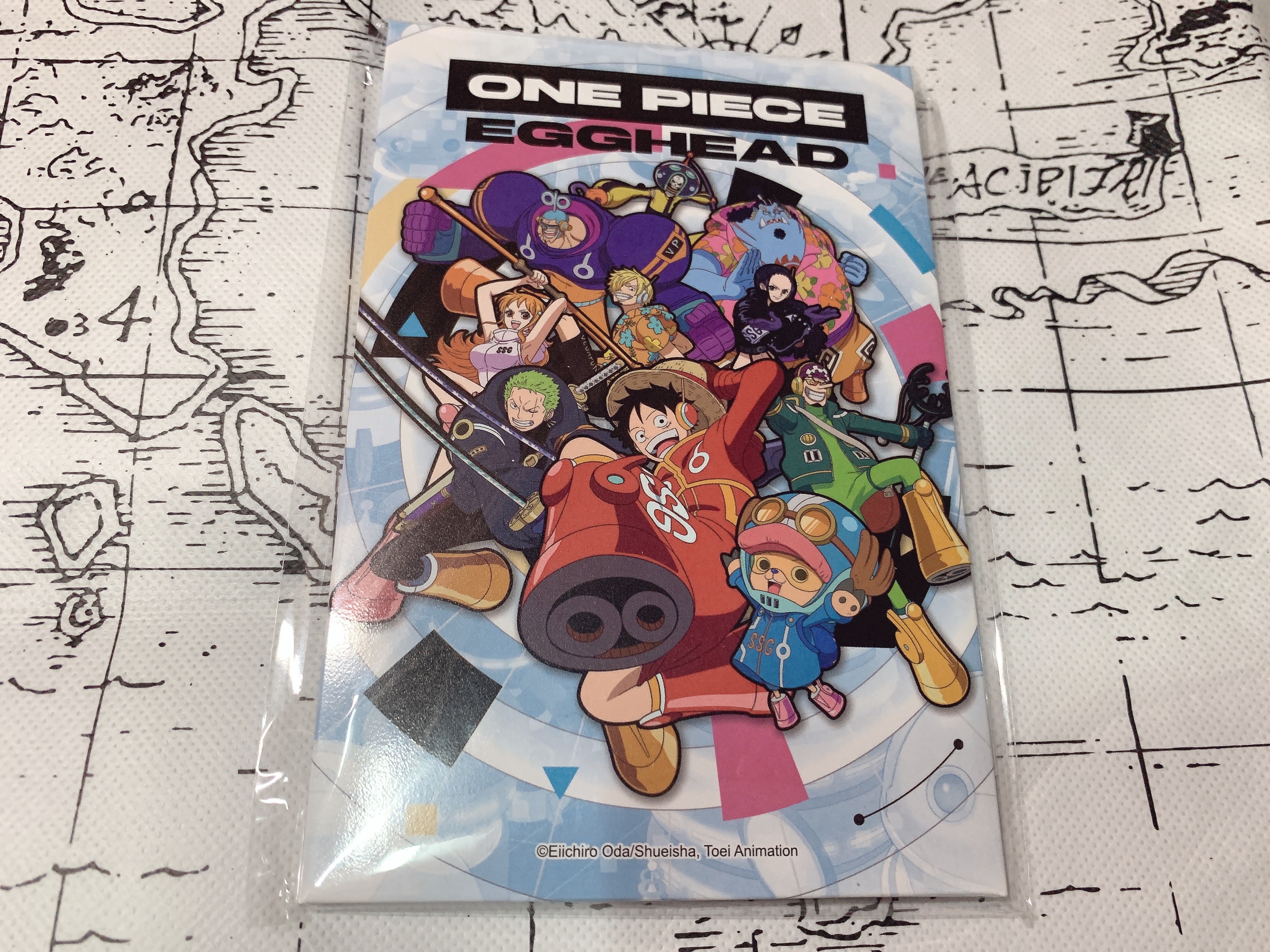 航海王明信片組-未來島跳躍款