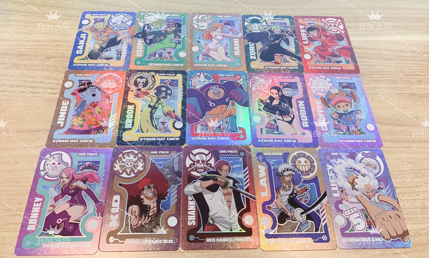 抽卡機 未來島 第一彈 全15張 一套