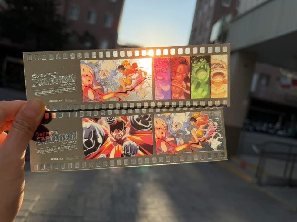 絕版 航海王膠卷透卡 兩款合售不拆