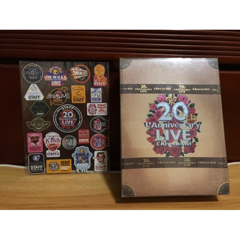 🌈L’Arc～en～Ciel 20th L’Anniversary LIVE Box 完全生産限定盤 DVD 彩虹樂團