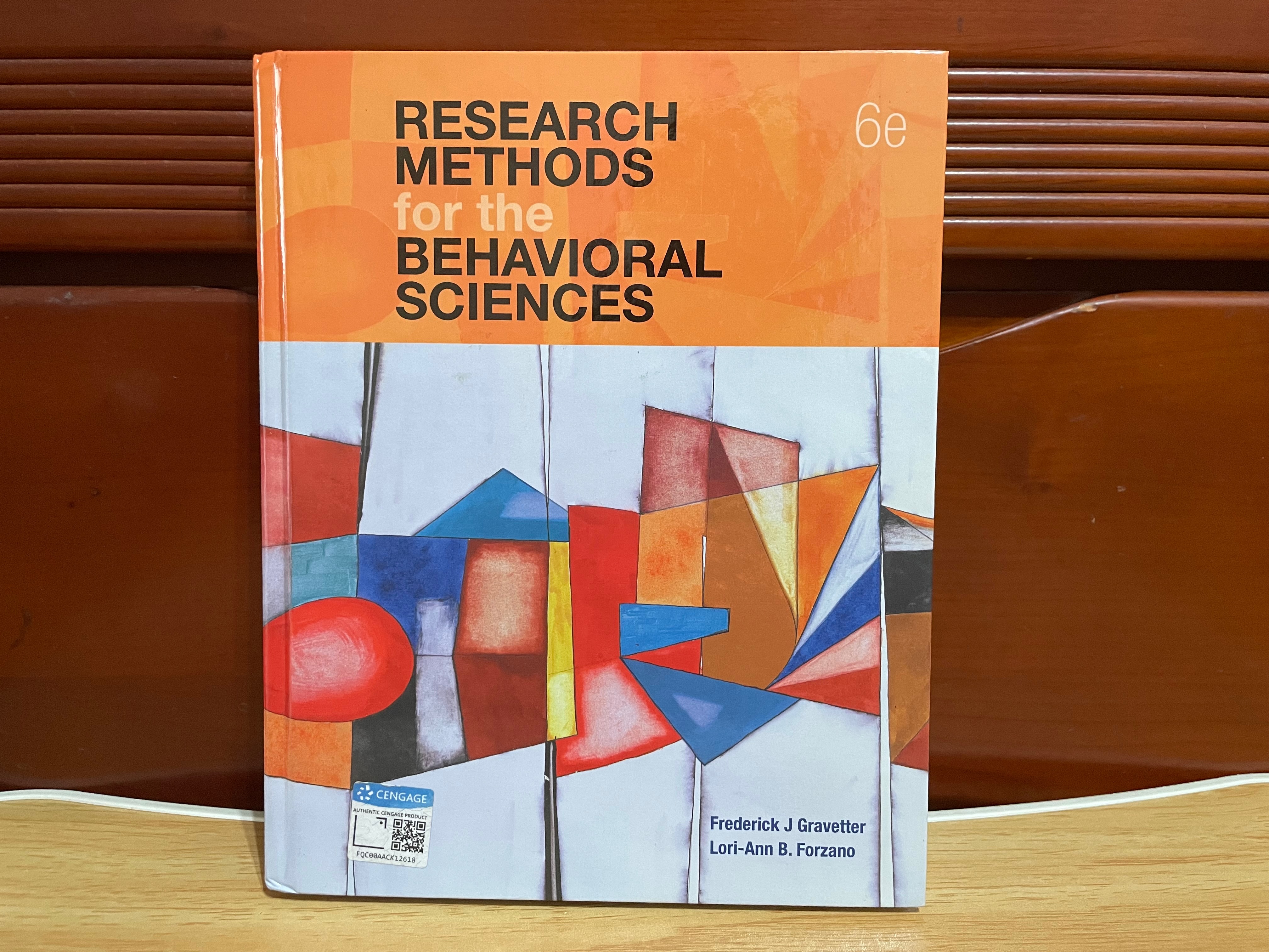 行為科學研究法 Research Methods for the Behavioral Sciences