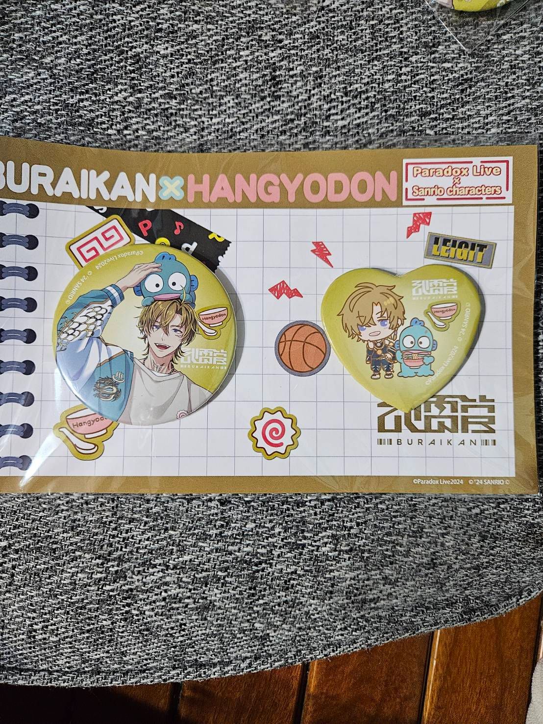 智生三麗鷗徽章組