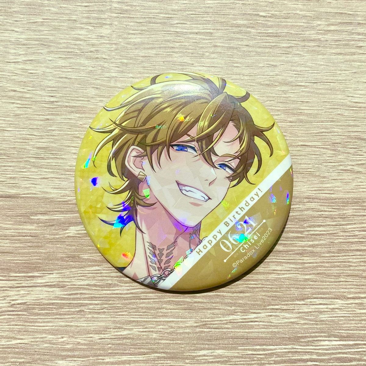 九頭竜智生 生日徽章