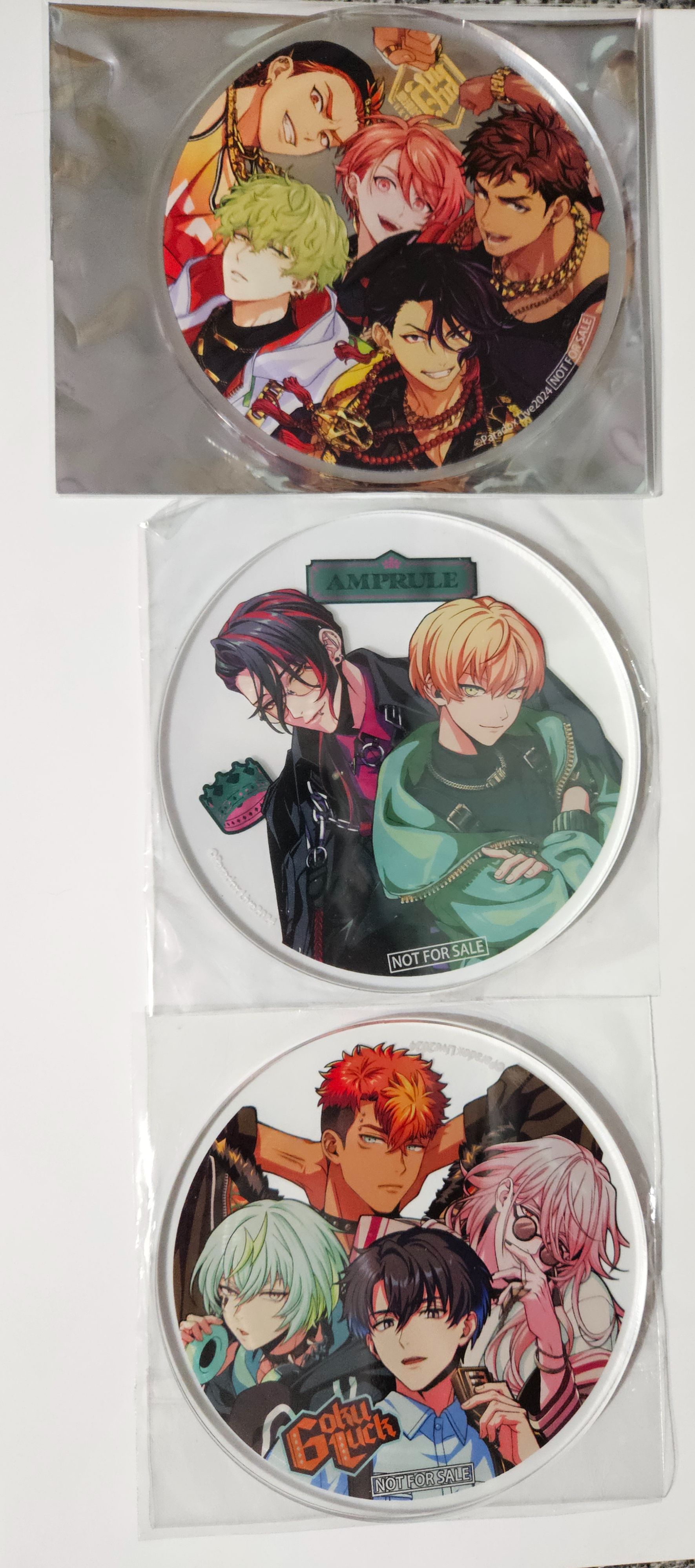 Paradox Live 壓克力杯墊