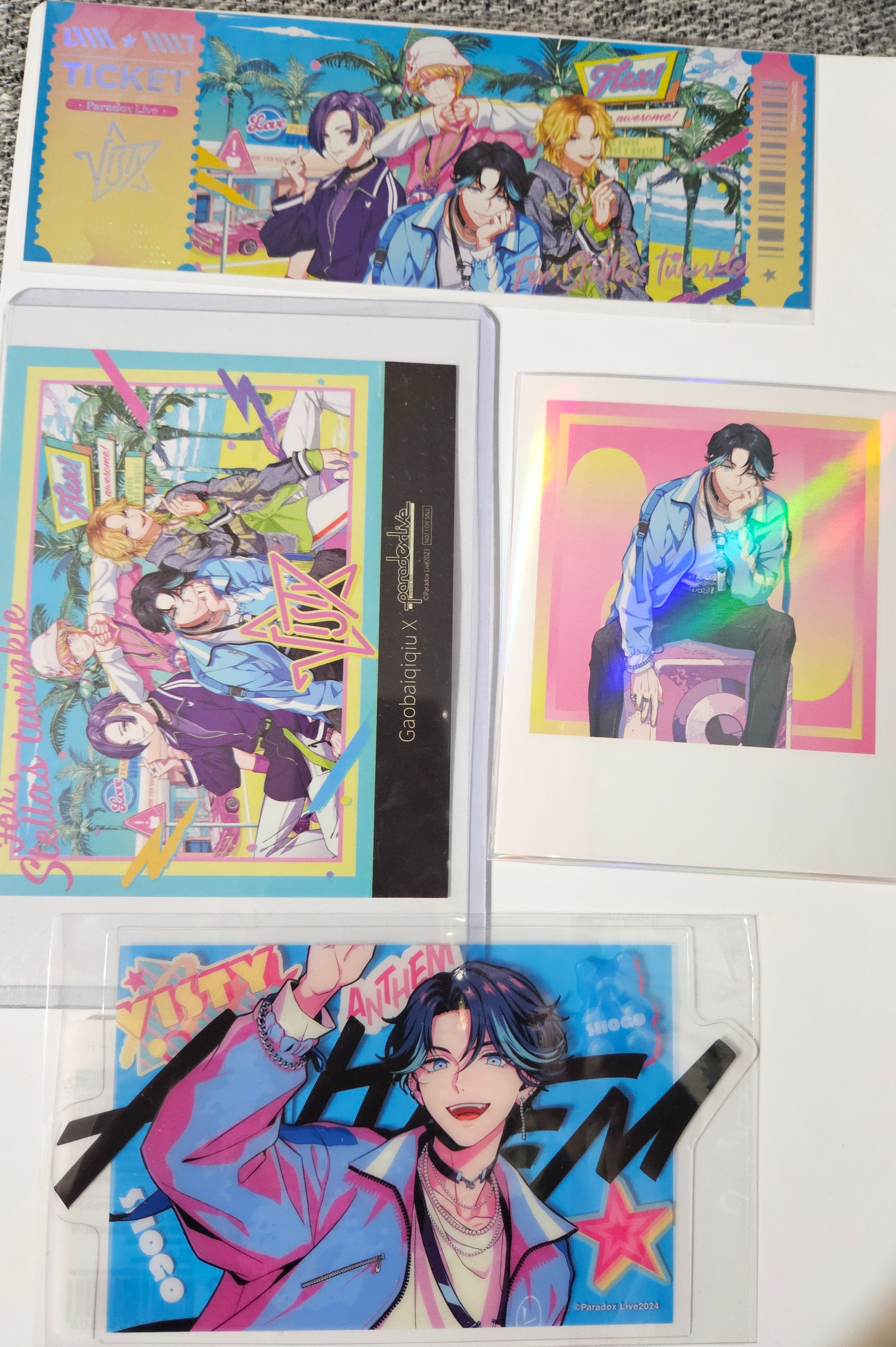 紙片 Paradox Live （パラライ） VISTY 大和憧吾