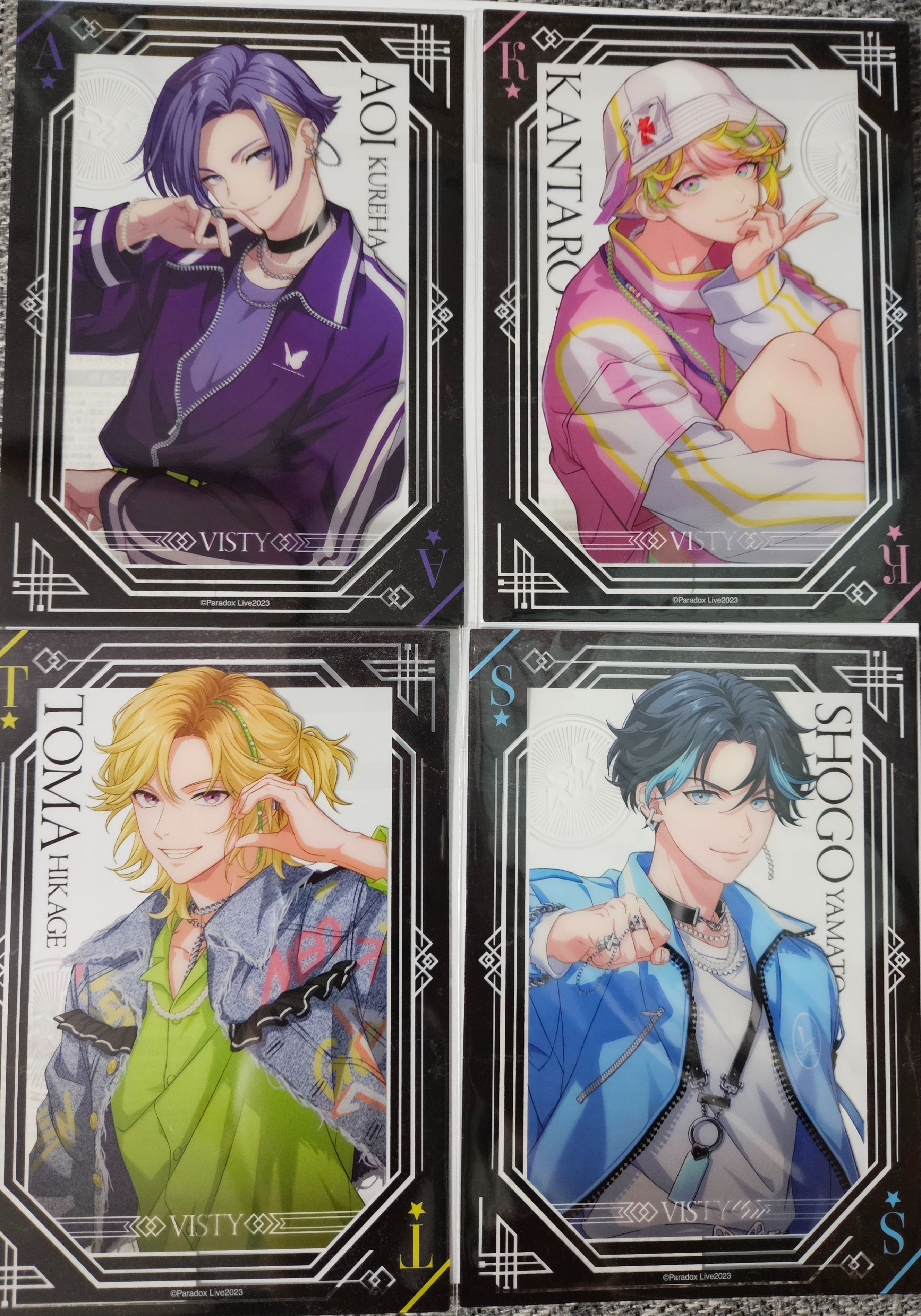 パラライ visty 壓克力透卡