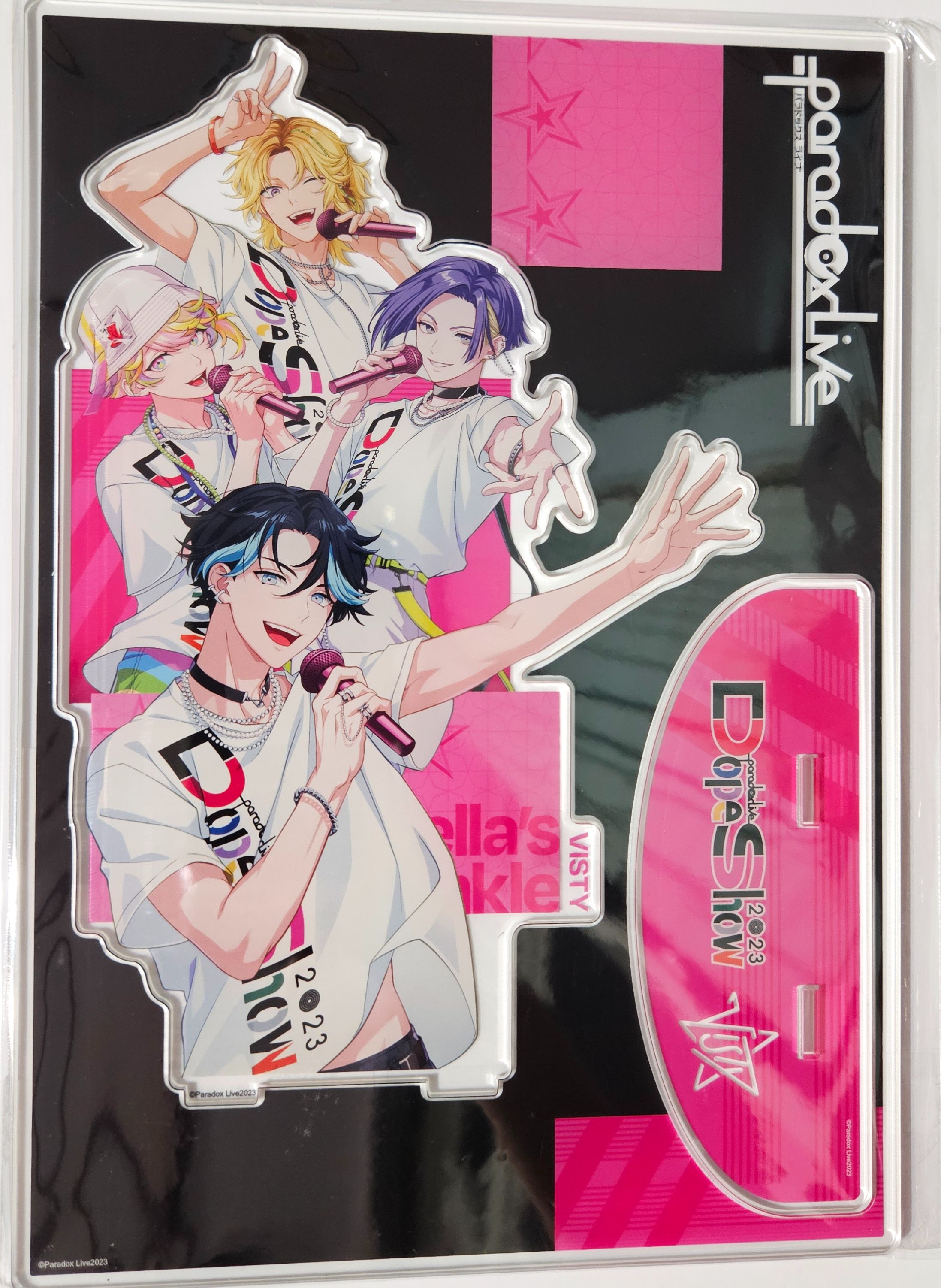 2023dope show 團體壓克力立牌 Paradox Liveパラライ visty