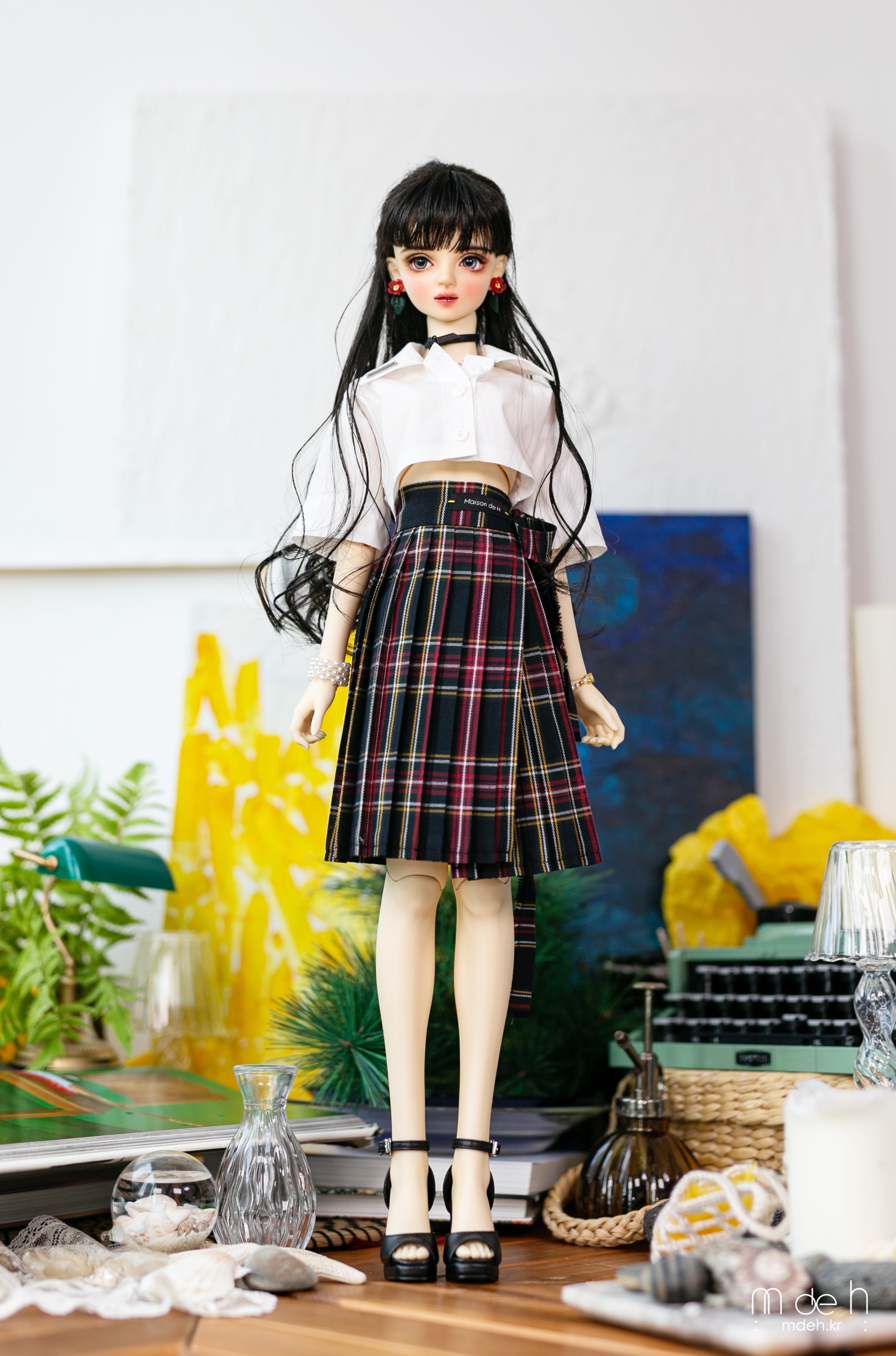 韓國MdeH - Wrap Skirt/SD16