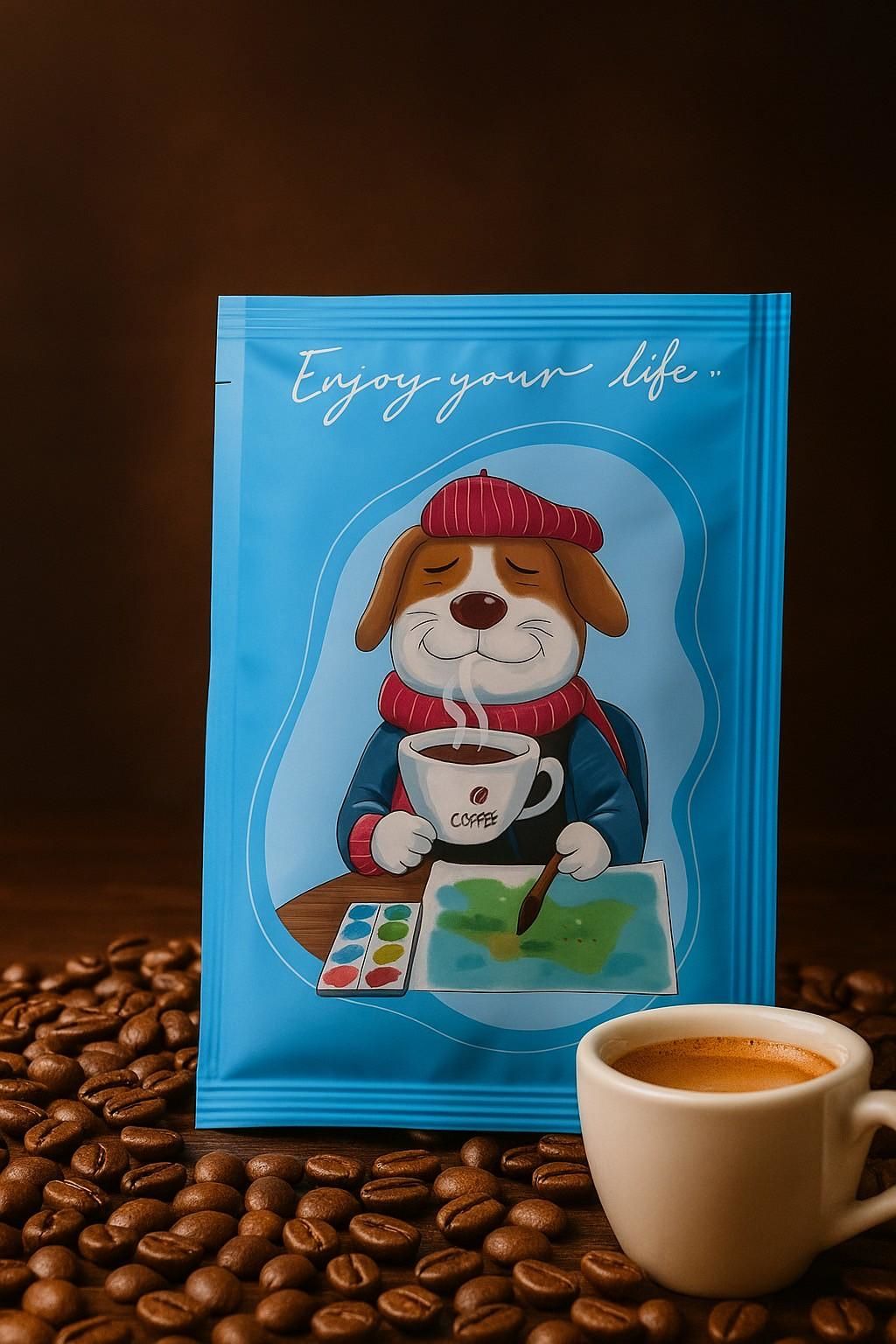 星夜之珠 畫家狗濾掛包