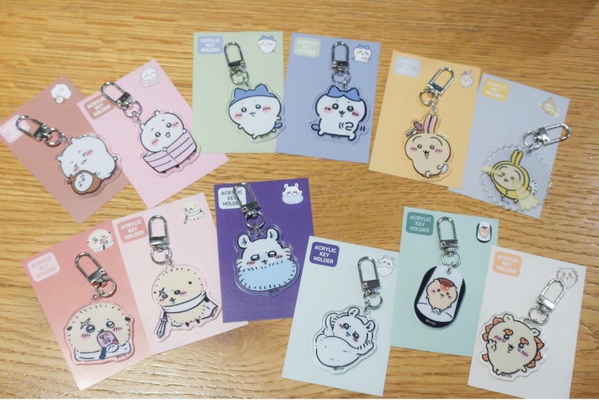 壓克力鑰匙圈新品