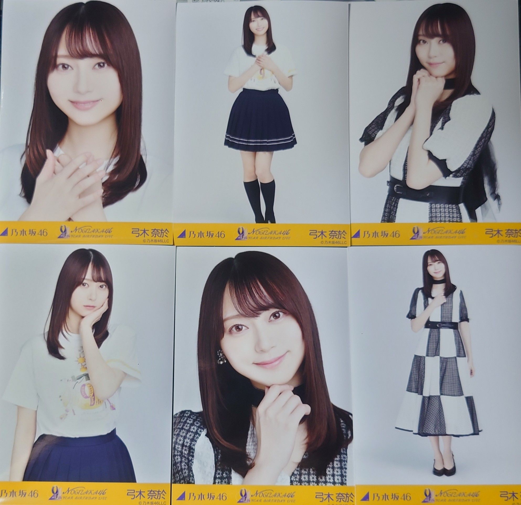（多款）四期生　弓木奈於　生寫真