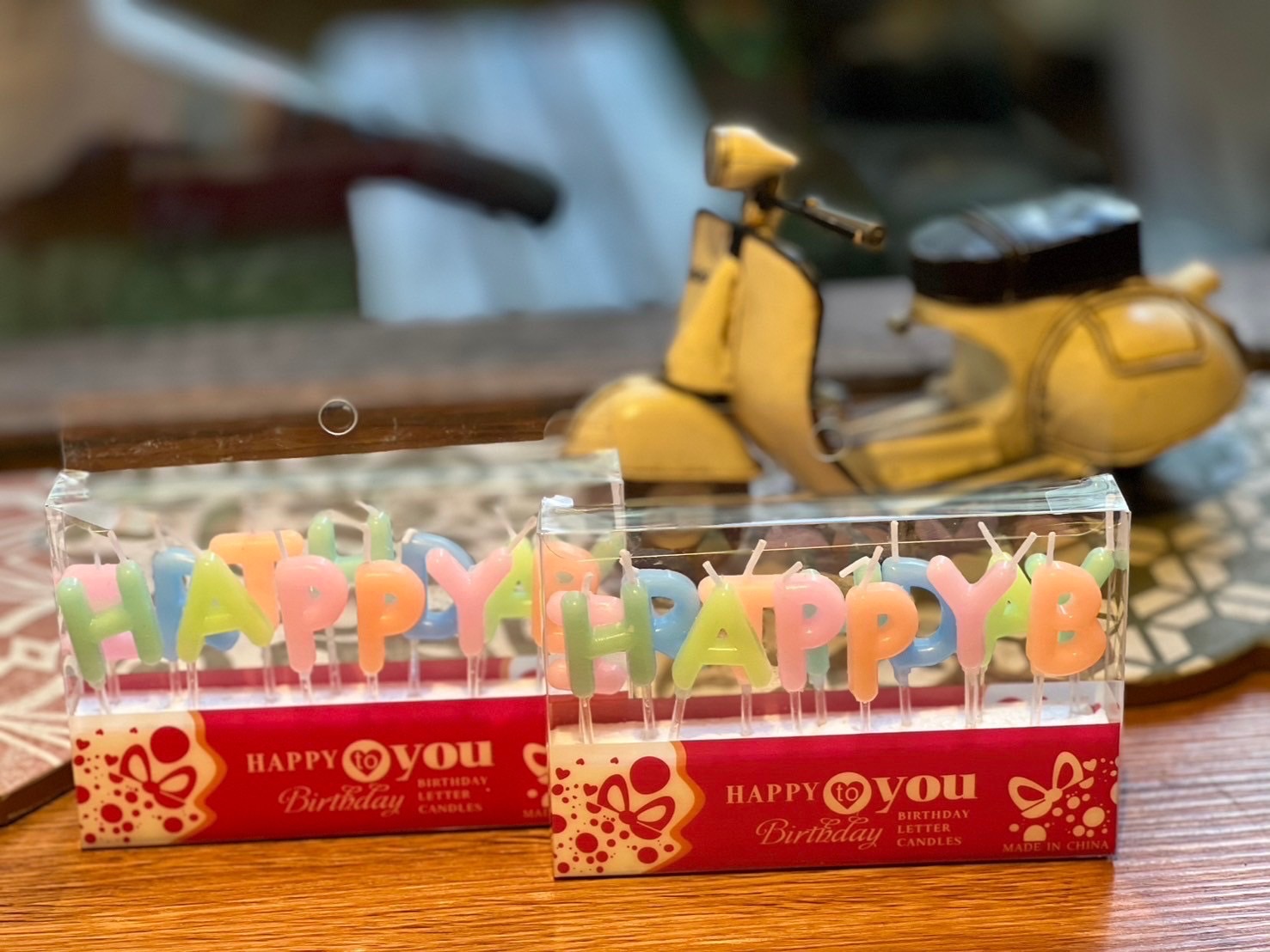 【加購】Happy birthday 繽紛蠟燭