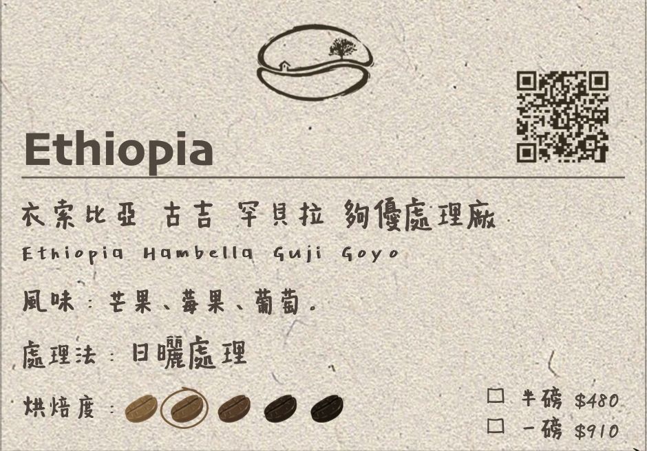 衣索比亞 古吉 罕貝拉 夠優處理廠