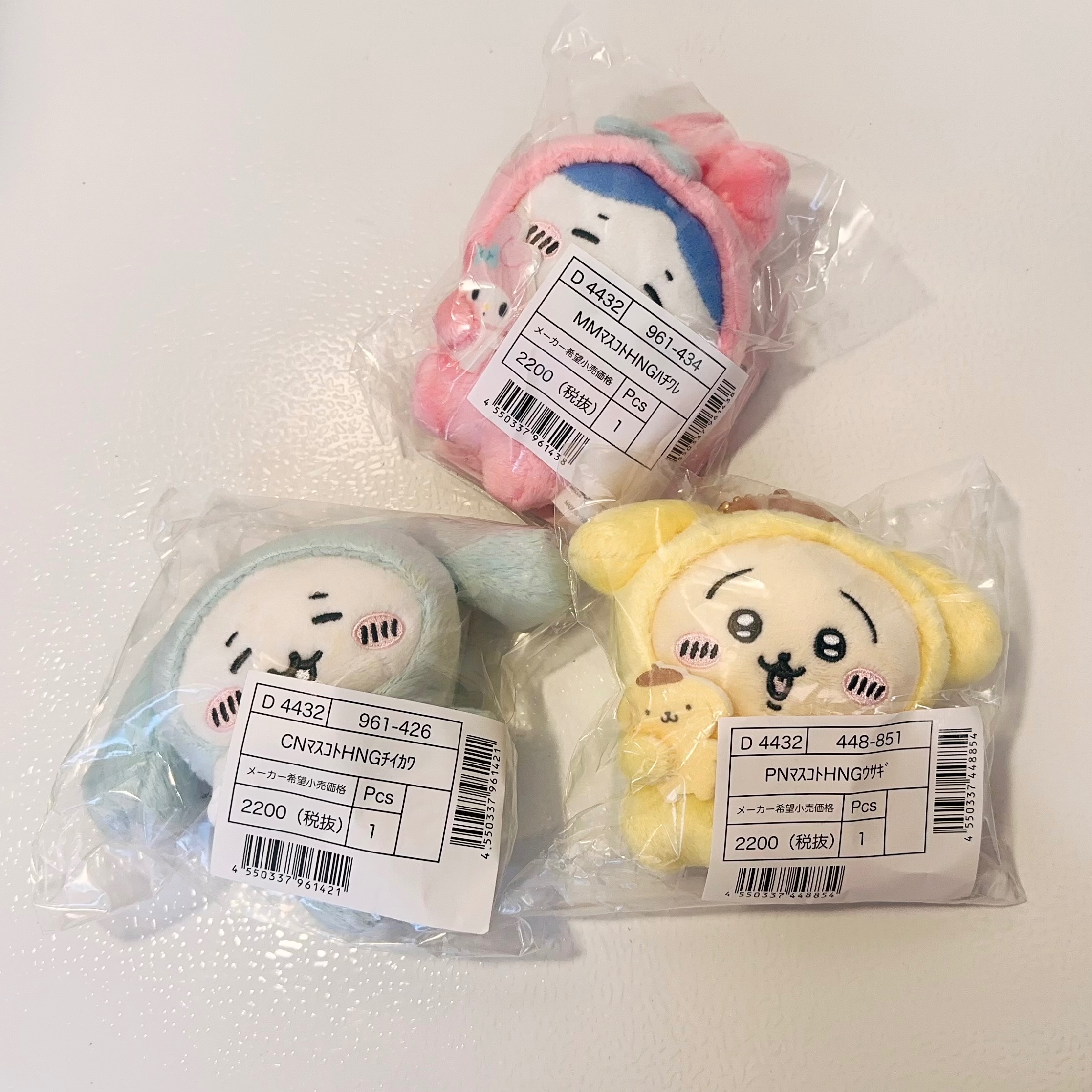 【現貨】✧ 𝐂𝐡𝐢𝐢𝐤𝐚𝐰𝐚 ✧2023 三麗鷗×Nagano Friends 吊飾!!美品!!