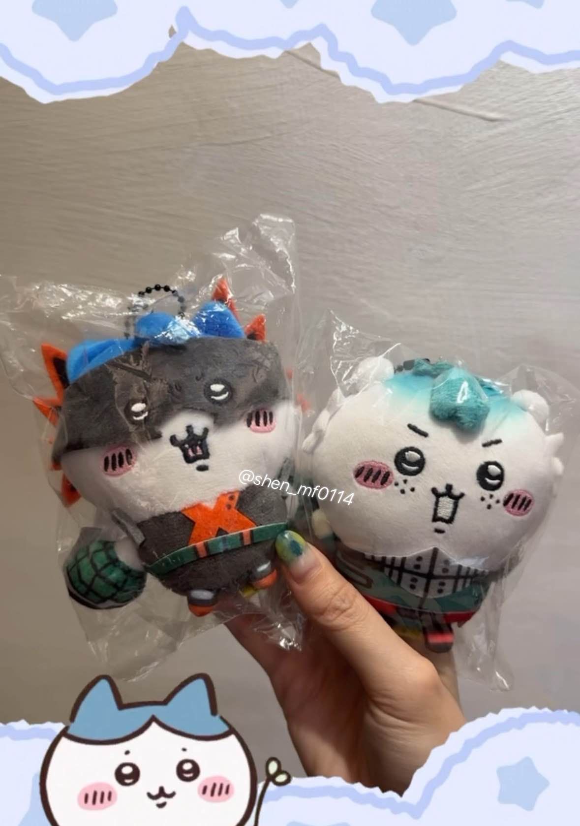 【現貨】吉伊卡哇我英聯名吊飾