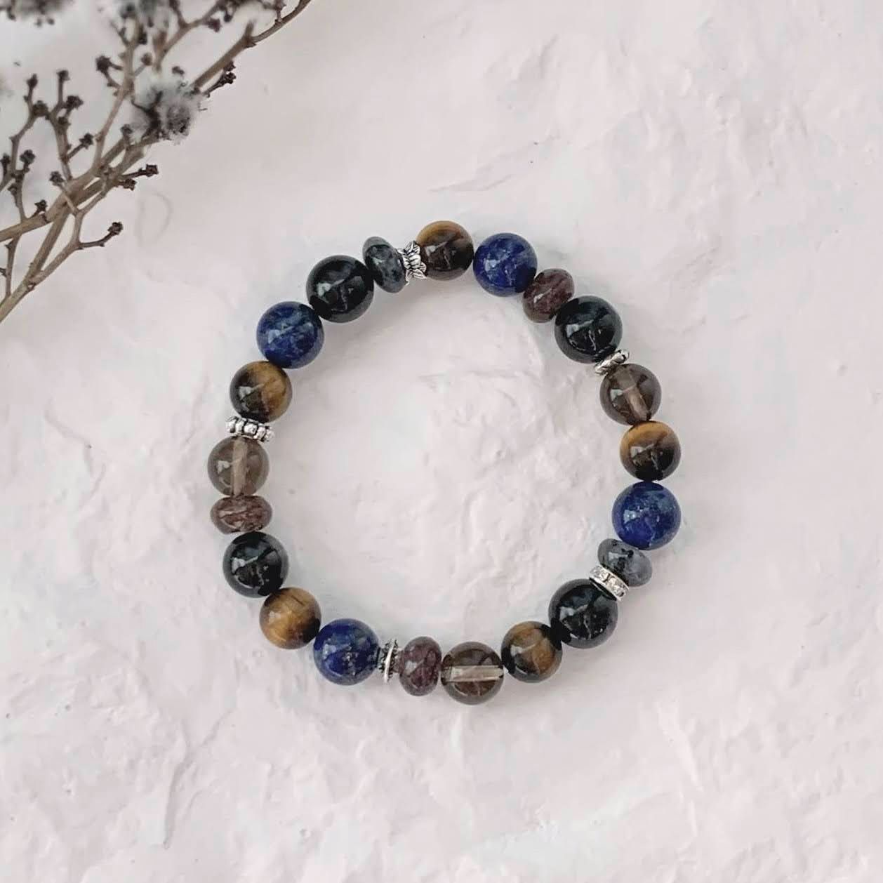 繁星閃閃/ S925銀天然水晶能量手鍊/ 訂製設計