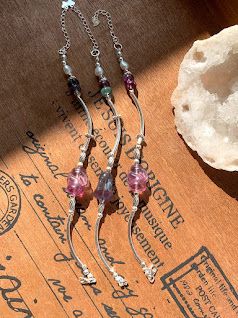 兔子啃蘿蔔/ 生肖兔子/ 螢石/ S925銀天然水晶能量手鍊