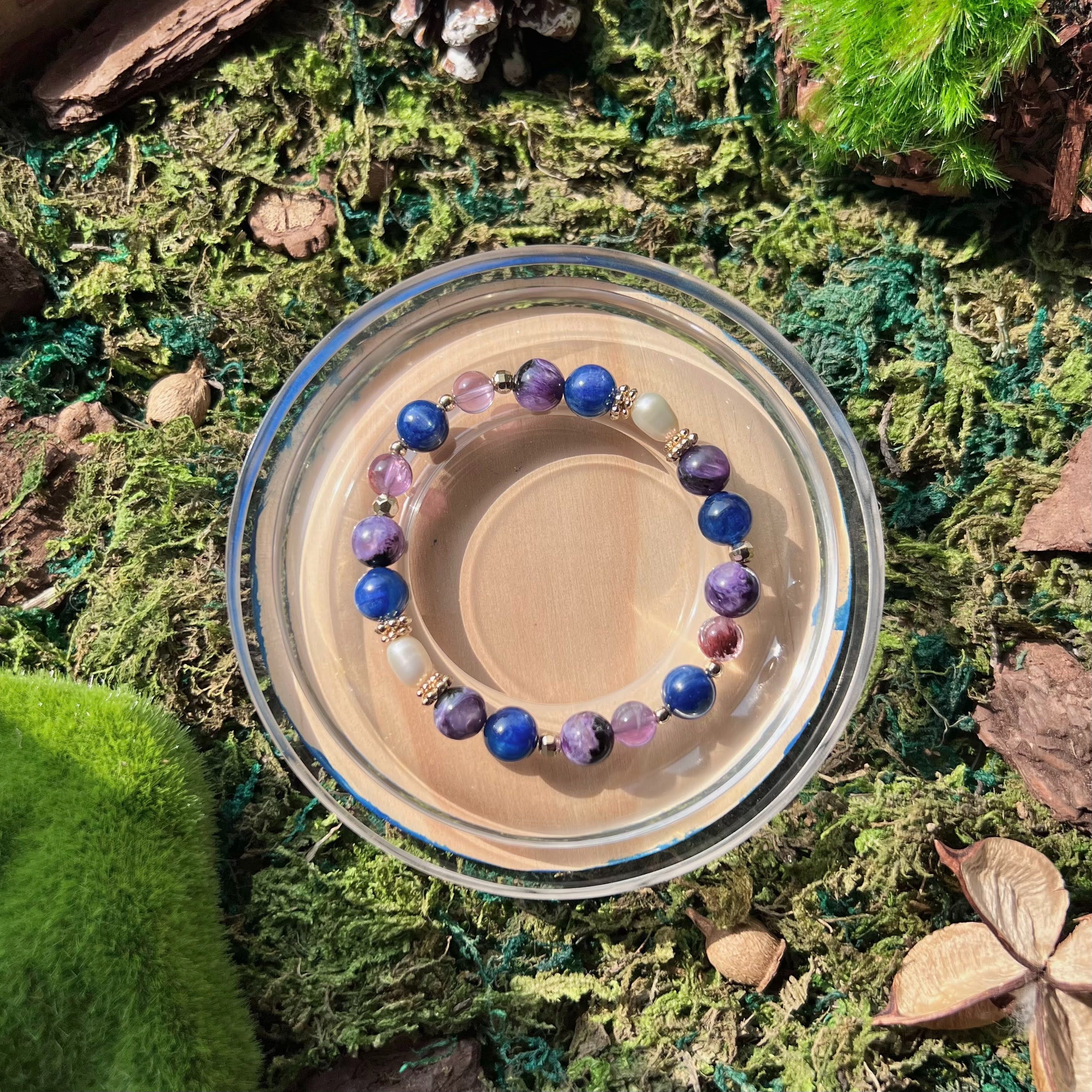 巫術之掌/ 14K包金天然水晶能量手鍊/ 訂製設計