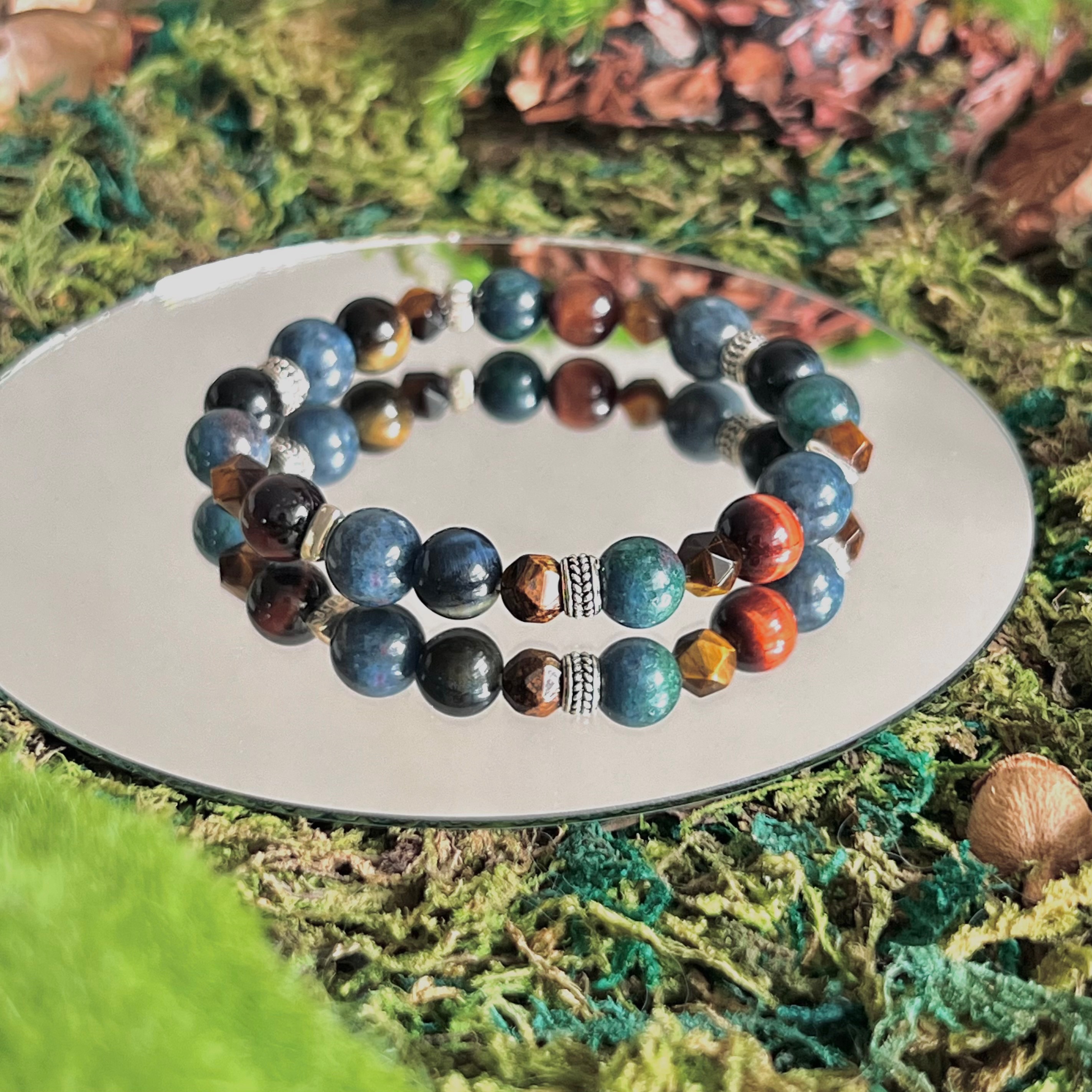 凝望星空/ S925銀天然水晶能量手鍊/ 客製訂製