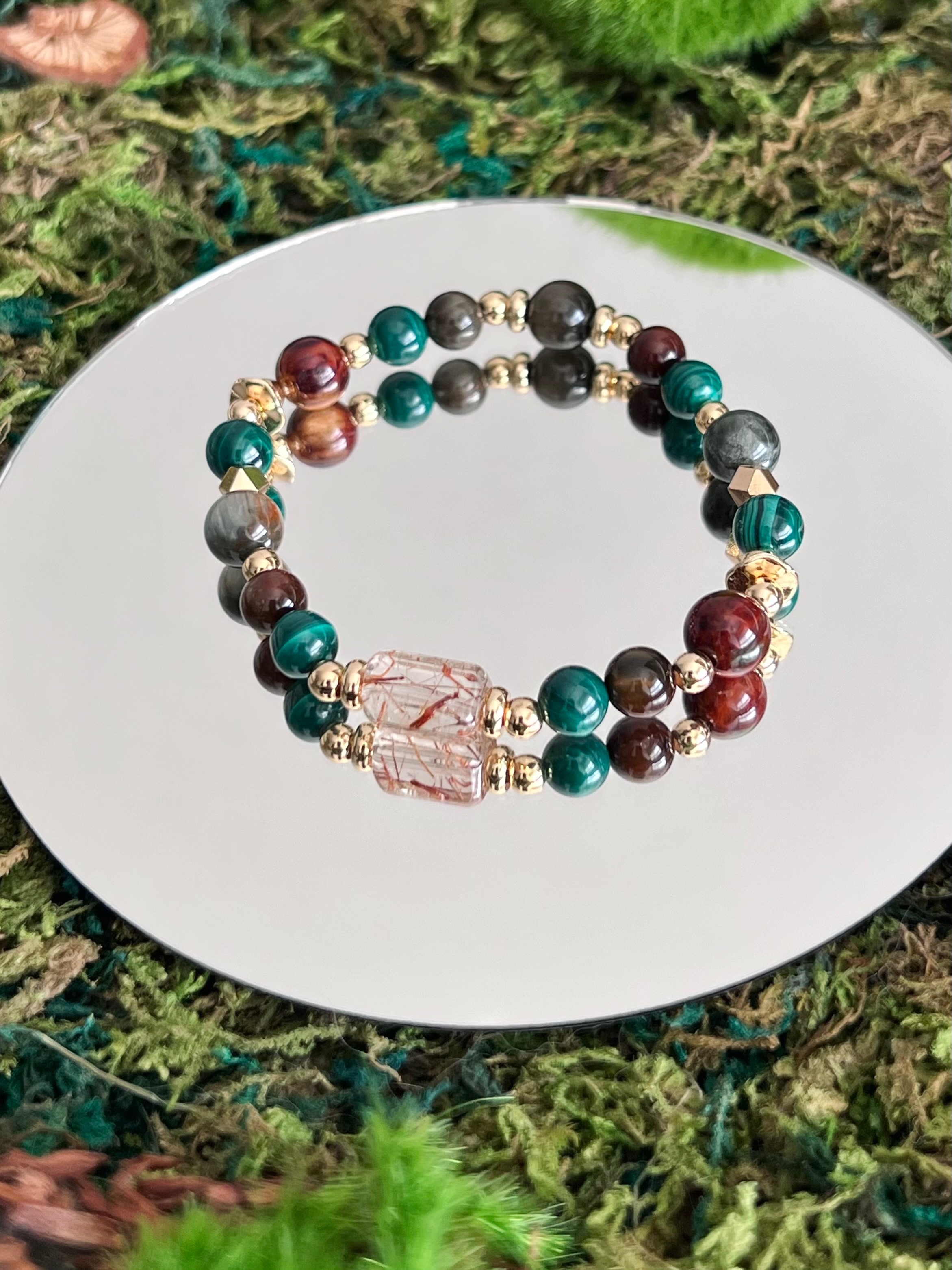 沈睡的樹洞/ 14K金天然水晶能量/ 客製禮物