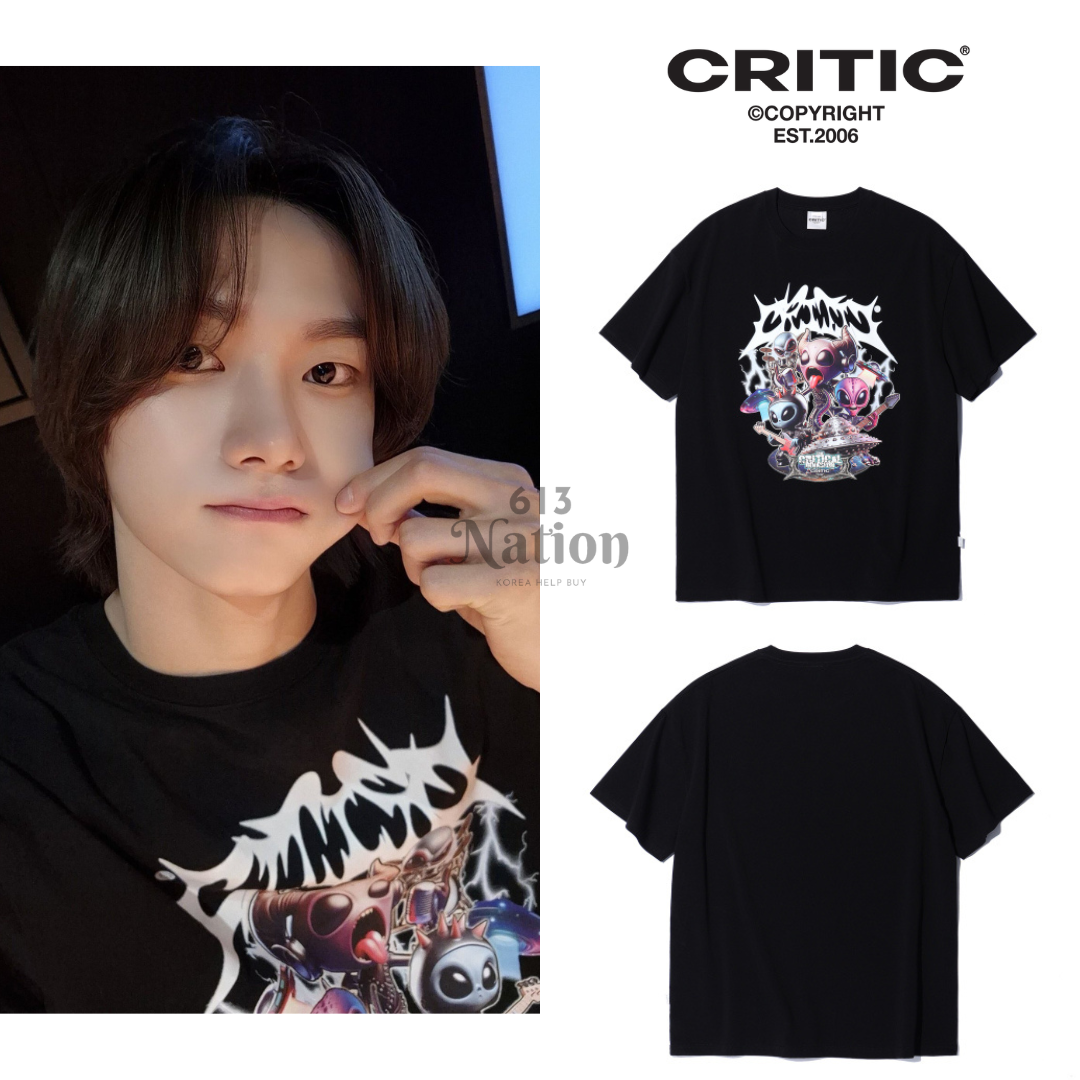 [BND] SUNGHO同款ALIEN INVASION BAND T-SHIRTS