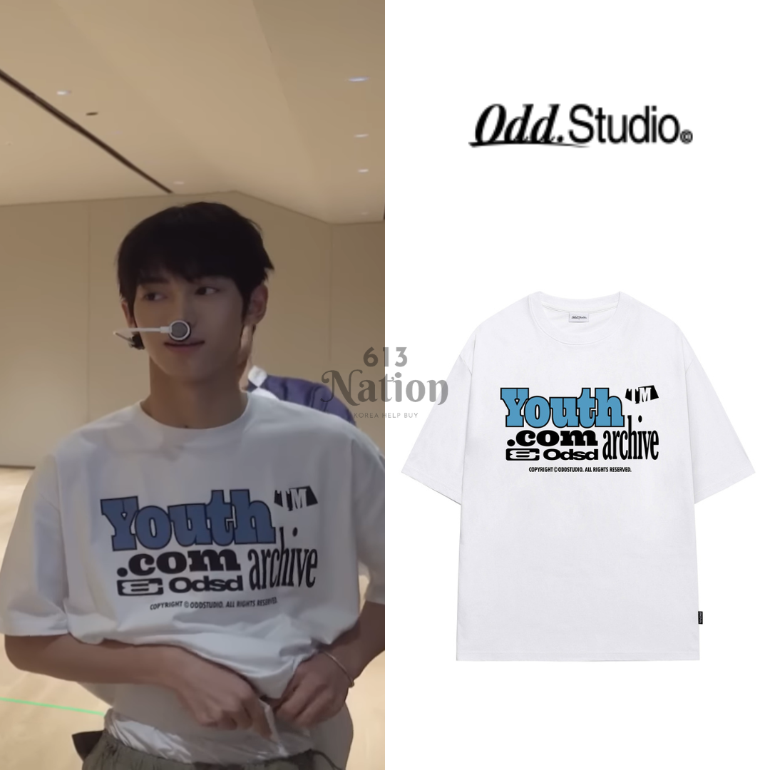 [TWS] HANJIN同款YOUTH ARCHIVE GRAPHIC OVER FIT T-SHIRT