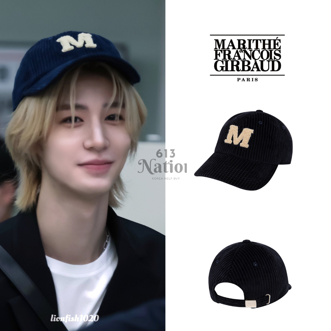 [BND] LEEHAN同款M LOGO CORDUROY CAP