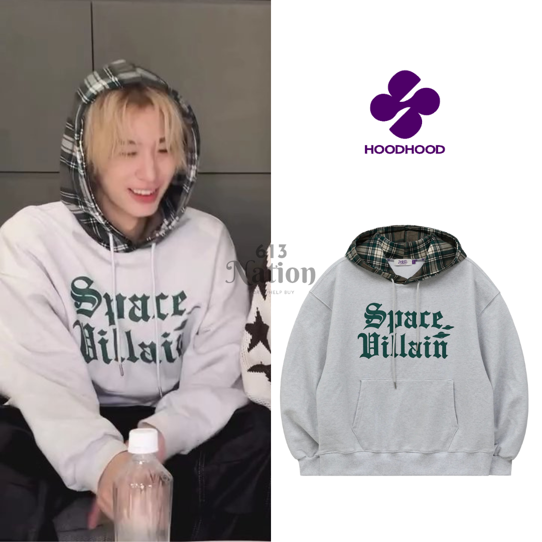 [BND] LEEHAN同款Space Villian Check Hood