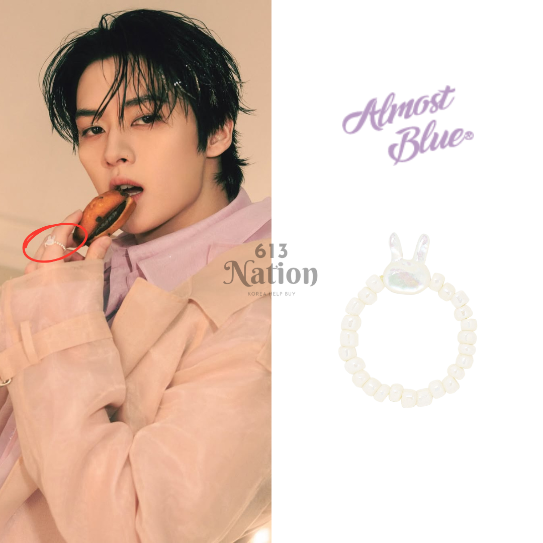 [SKZ] LEE KNOW同款BUNNY PEARL RING