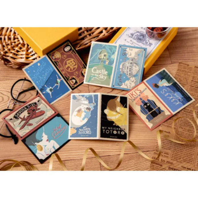 橡子共和國 吉卜力工作室 復古貼紙系列 多款可選 正版保證（在台現貨）