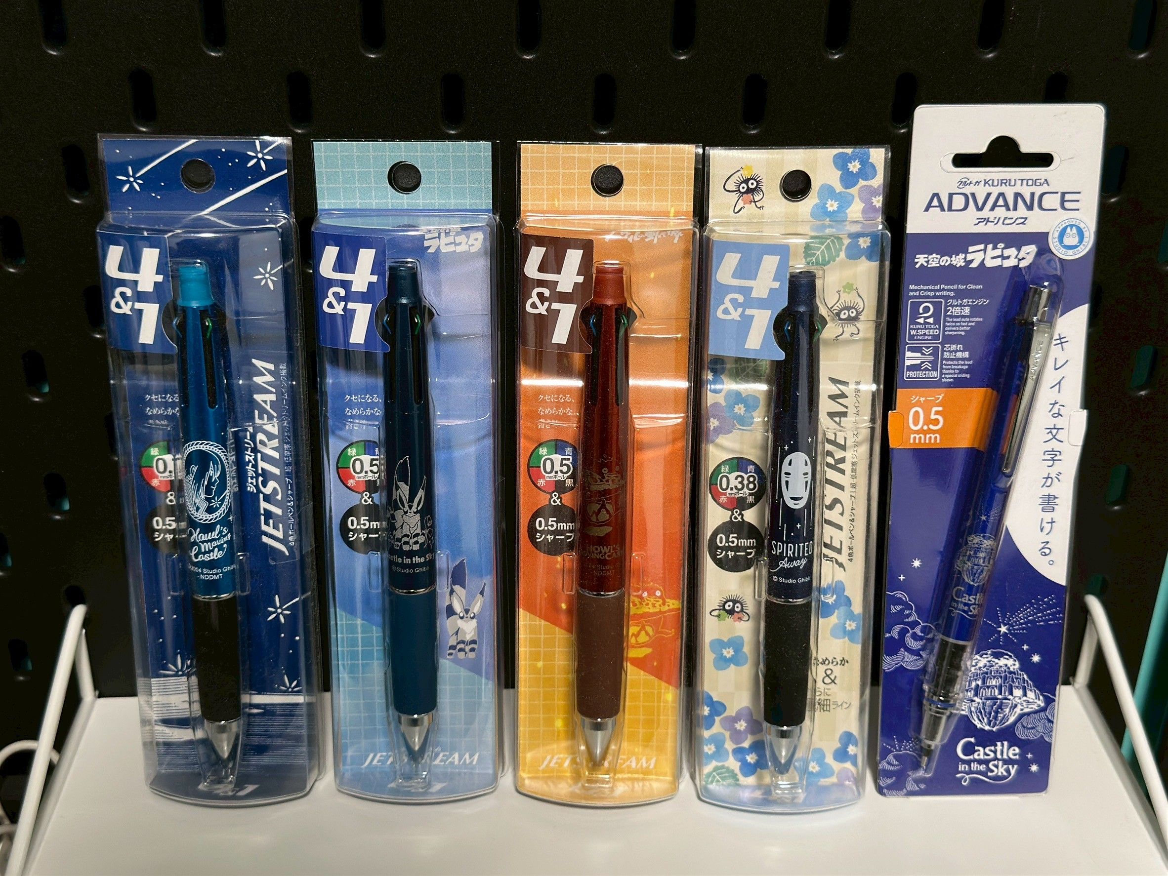 日本三菱 吉卜力限定版 JETSTREAM 4＆1 鋼珠筆（在台現貨）