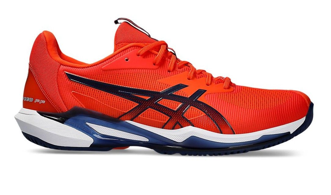 Asics 網球鞋   1041A438-800 （橘/海軍藍）