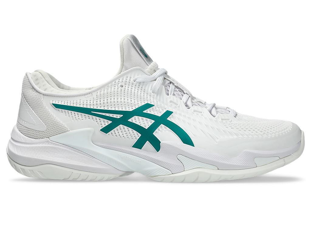 Asics 網球鞋 Court FF 3 Novak 溫網 （白/綠） 1041A361-100