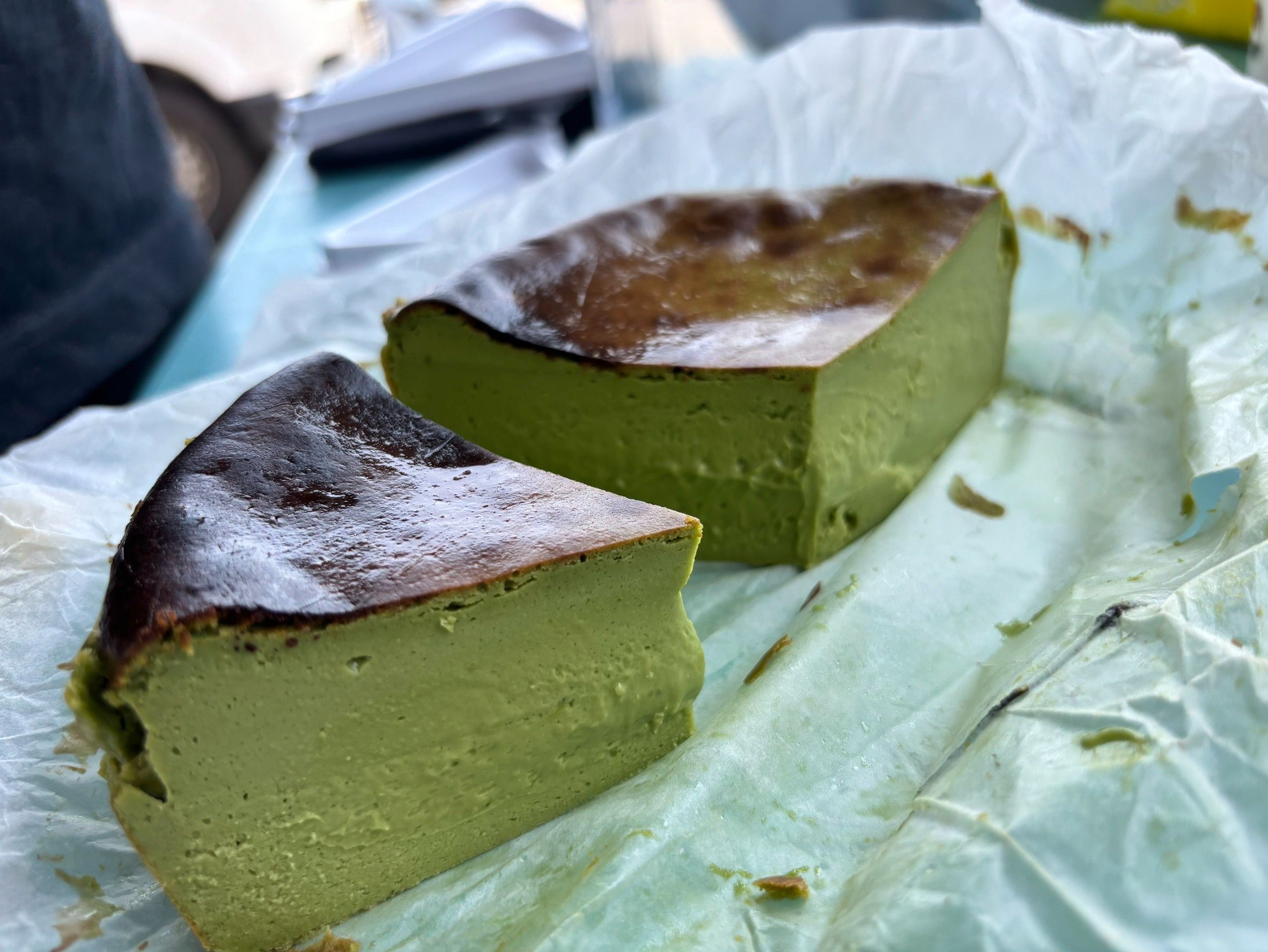 日本小山圓抹茶巴斯克