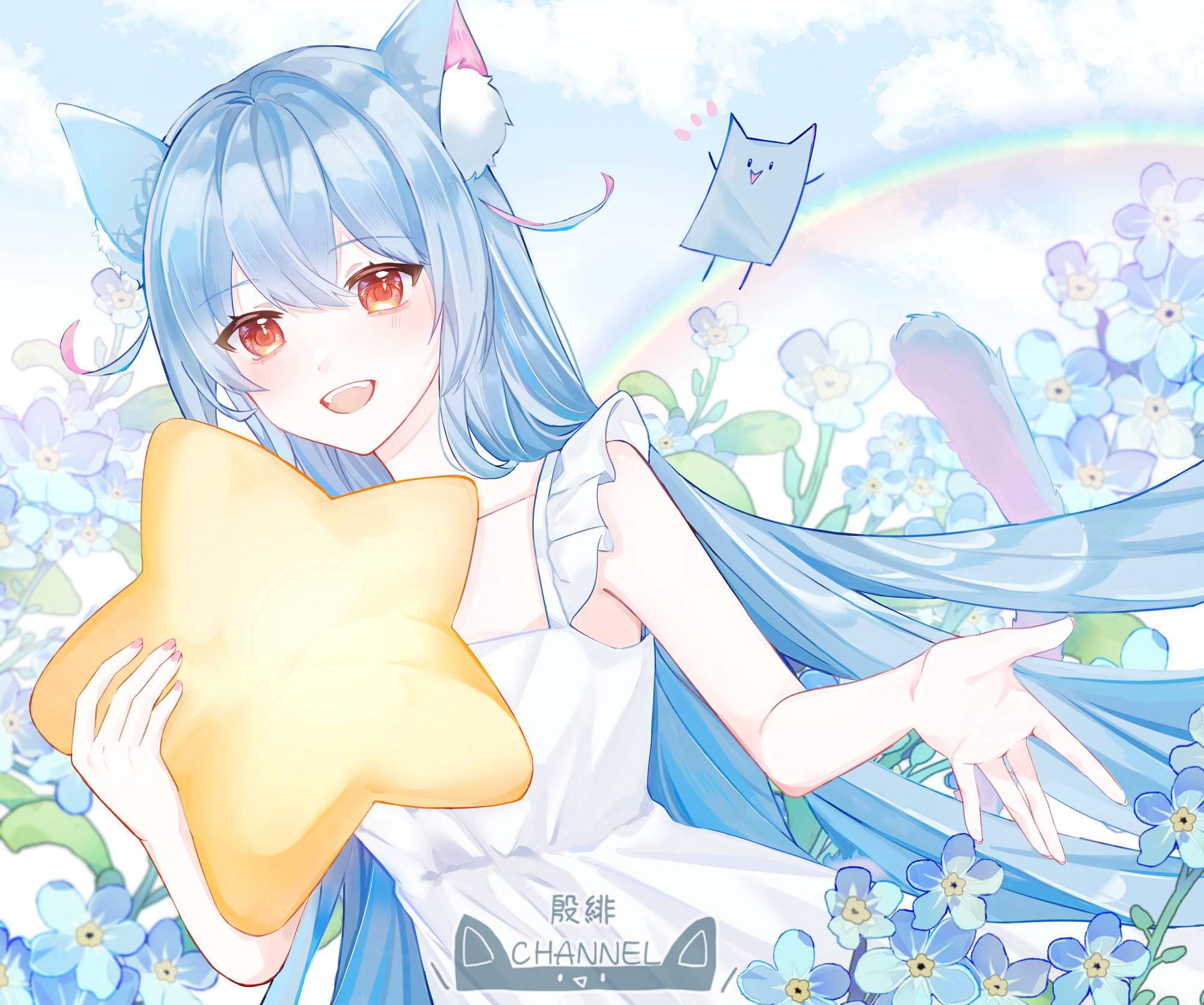 二周年紀念商品（滑鼠墊：25X30X0.3（鎖邊））