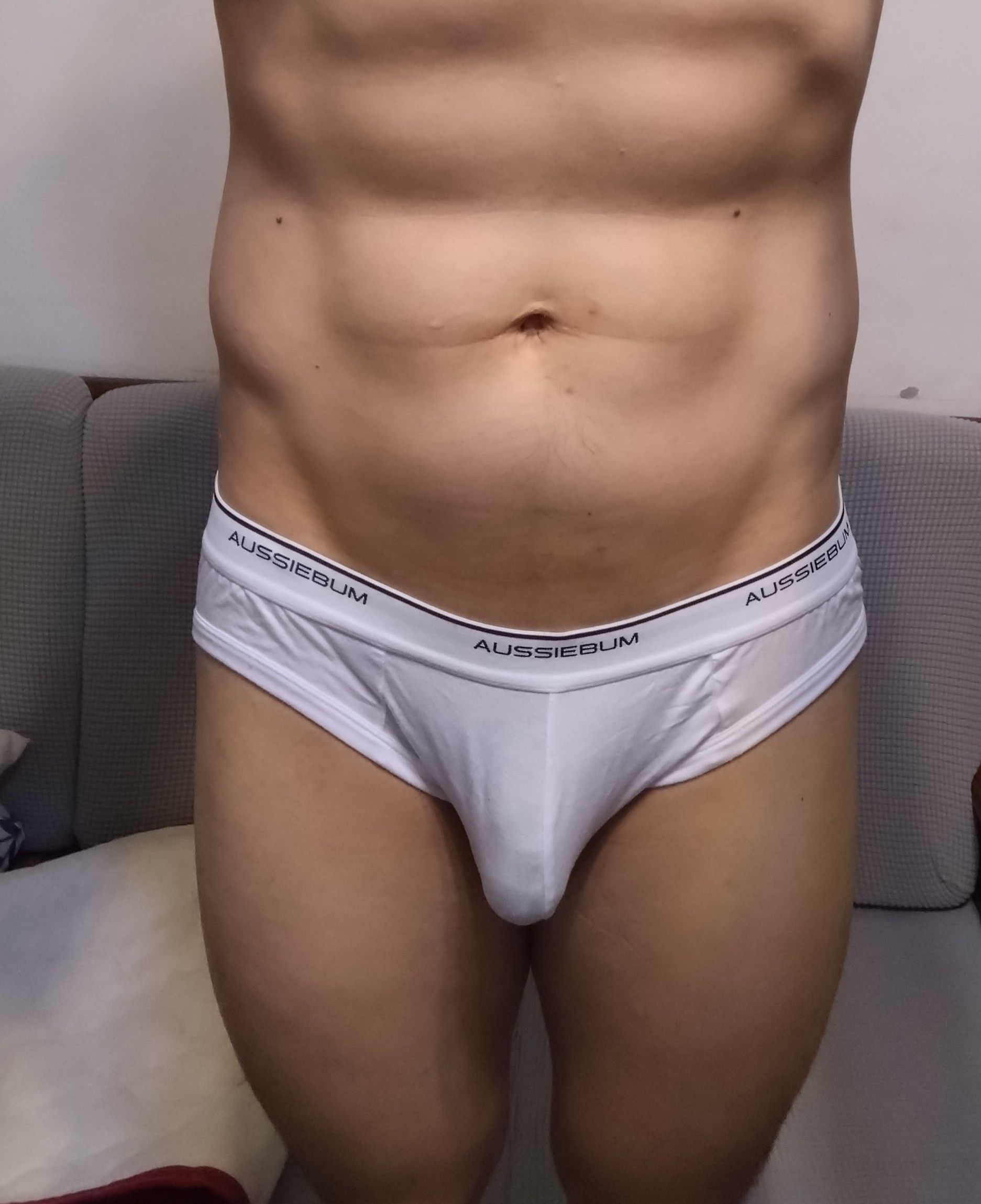 白色貼身內褲