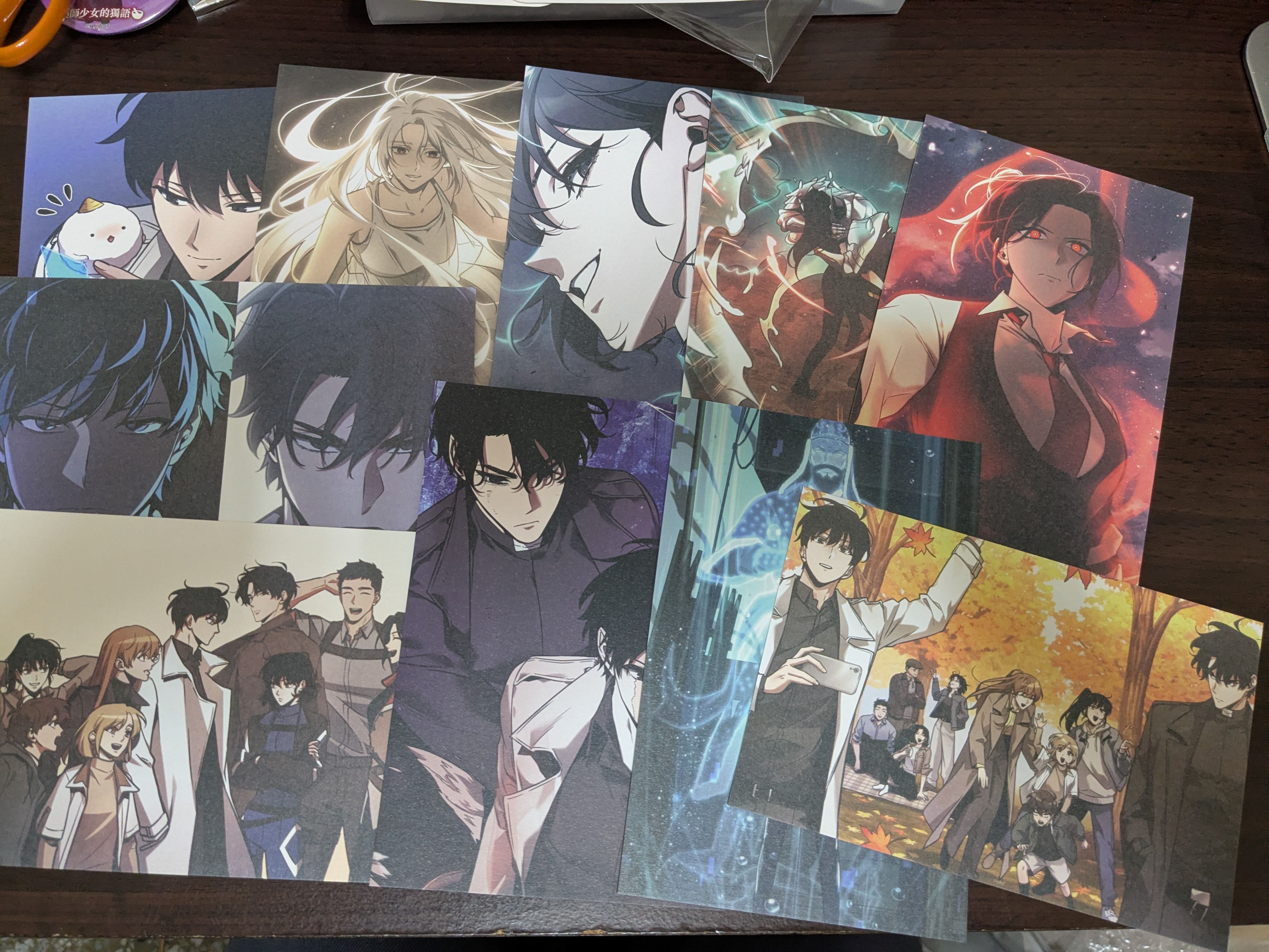 全知讀者視角漫畫版_韓版週邊明信片組