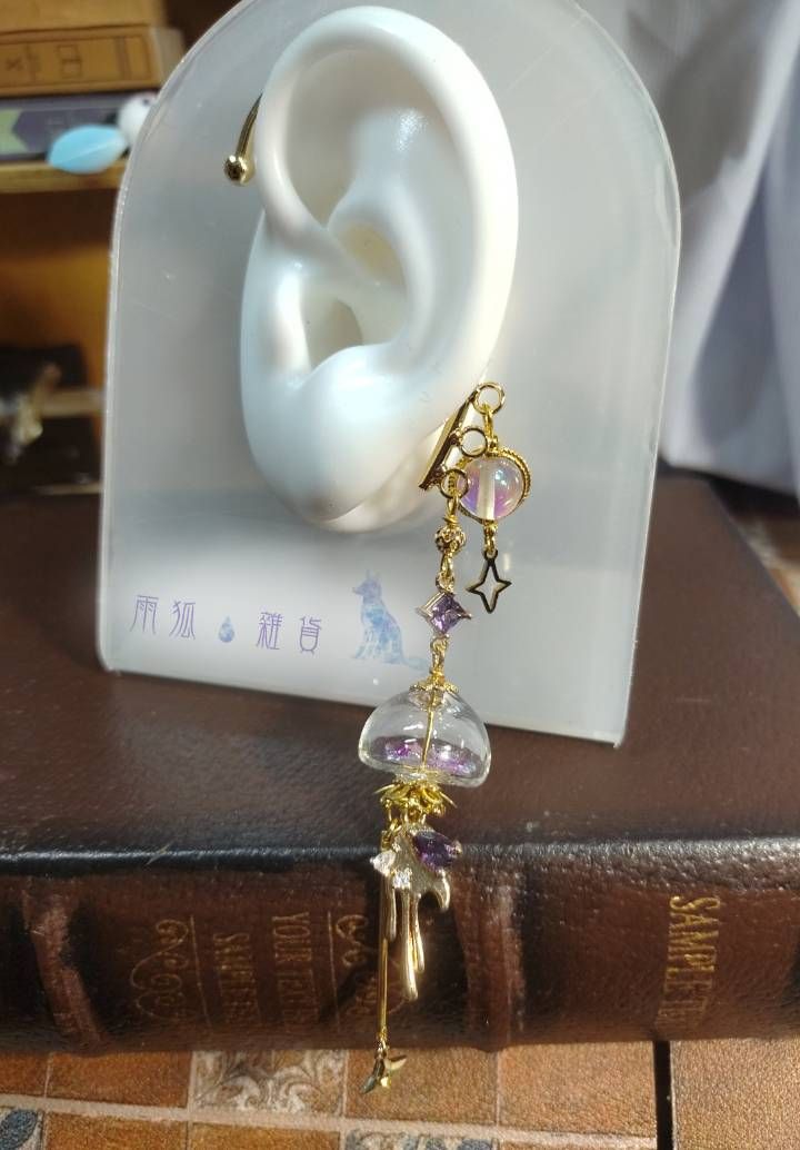 🔮Uki形象耳掛 左耳