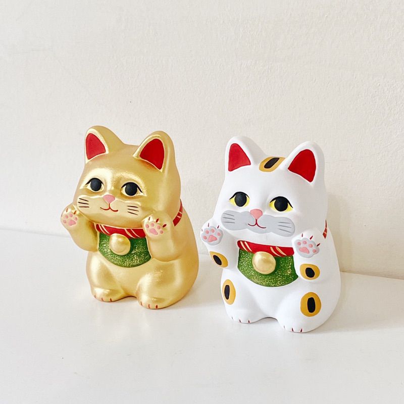 ［現貨］ 日本｜RYUKODO 京都 龍虎堂貼牆招財貓貓🐱✨（2色）