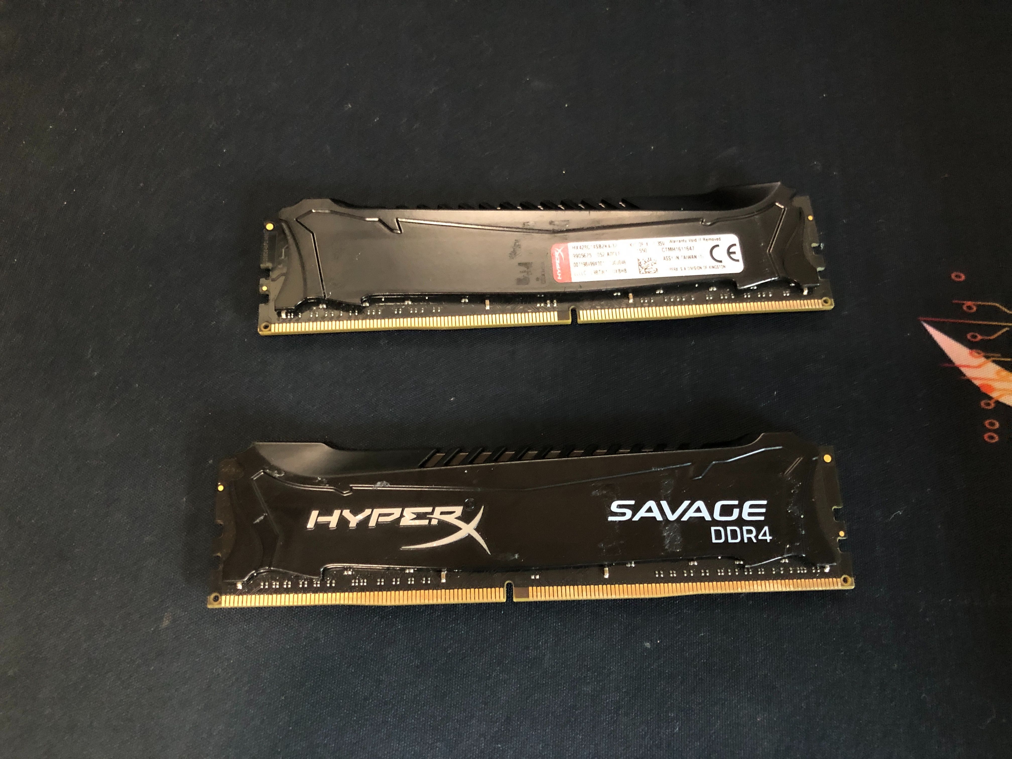 HyperX Savage Memory Black - 32GB Kit*（4x8GB） - DDR4 2800MT/