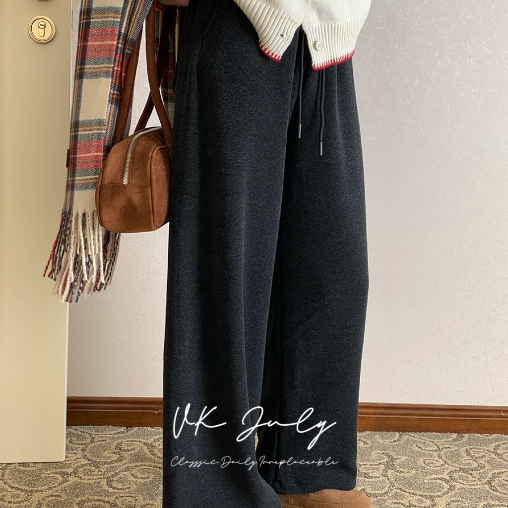 𝑽𝑲 𝑱𝒖𝒍𝒚｜舒服必備！慵懶直筒休閒褲（4 colors）