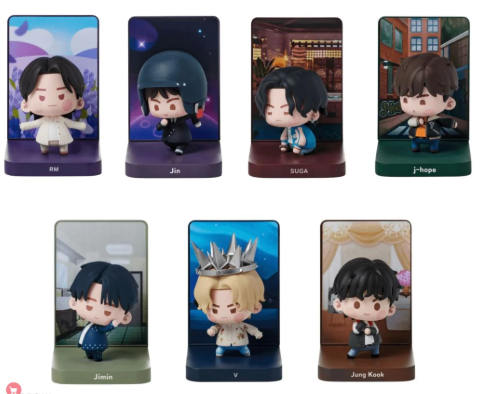 BTS island 小島公仔